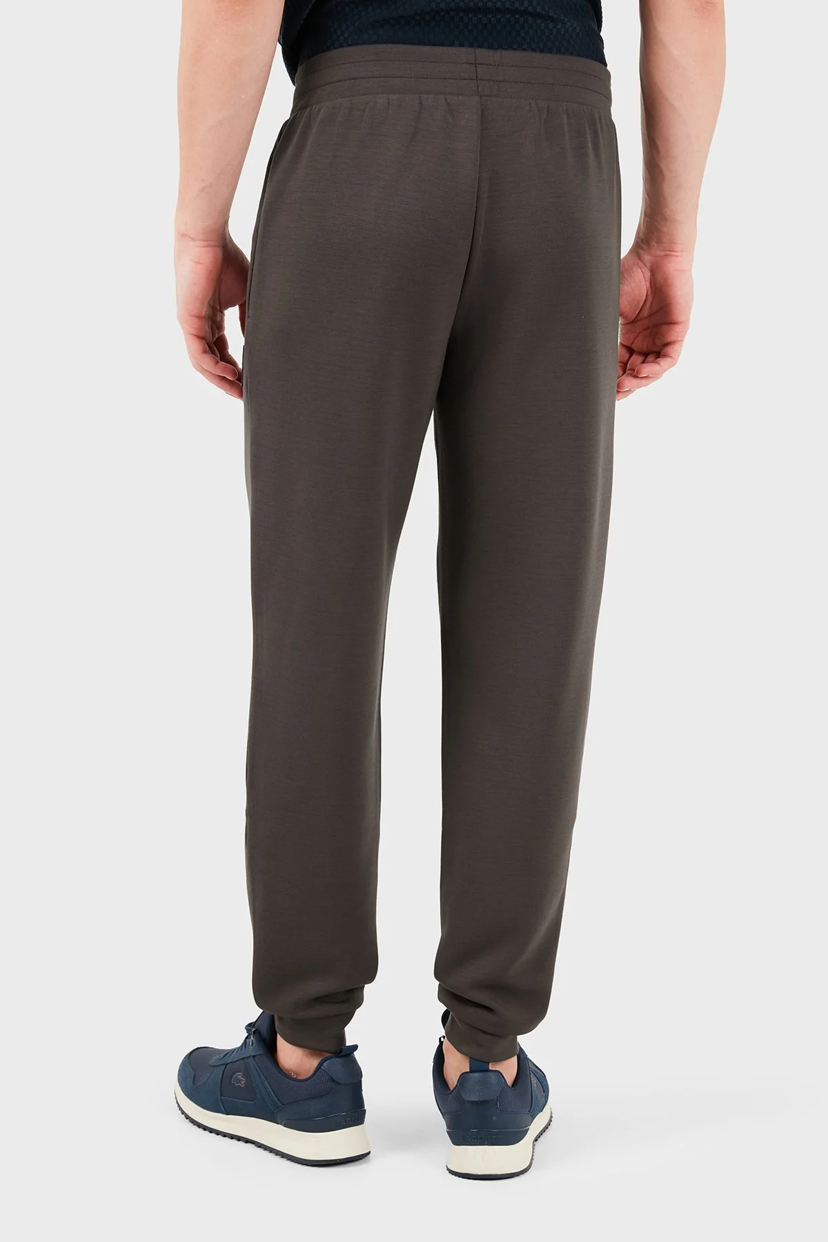 Ea7 Logolu Normal Bel Lastikli Paça Jogger Erkek Pantolon 7M002245 AF26240 U6027 Kahve - 3