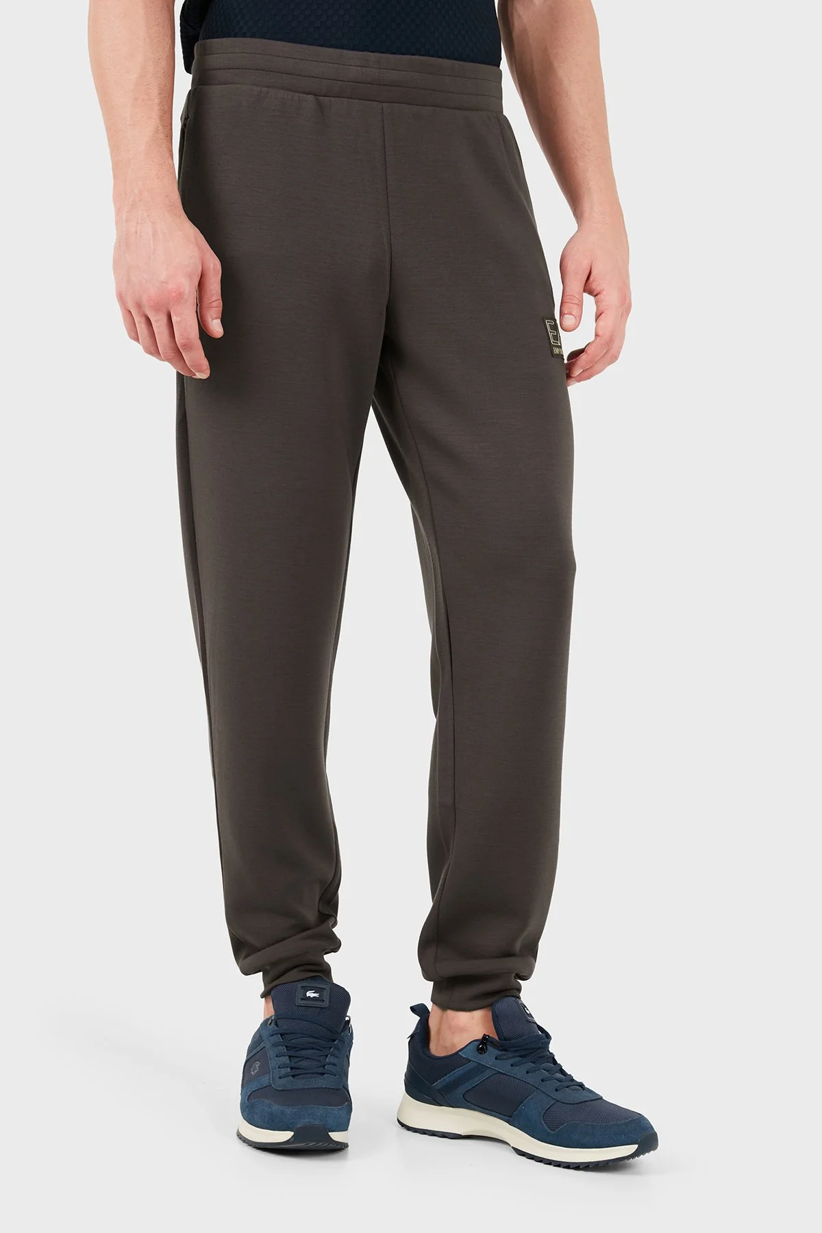 Ea7 Logolu Normal Bel Lastikli Paça Jogger Erkek Pantolon 7M002245 AF26240 U6027 Kahve - 5