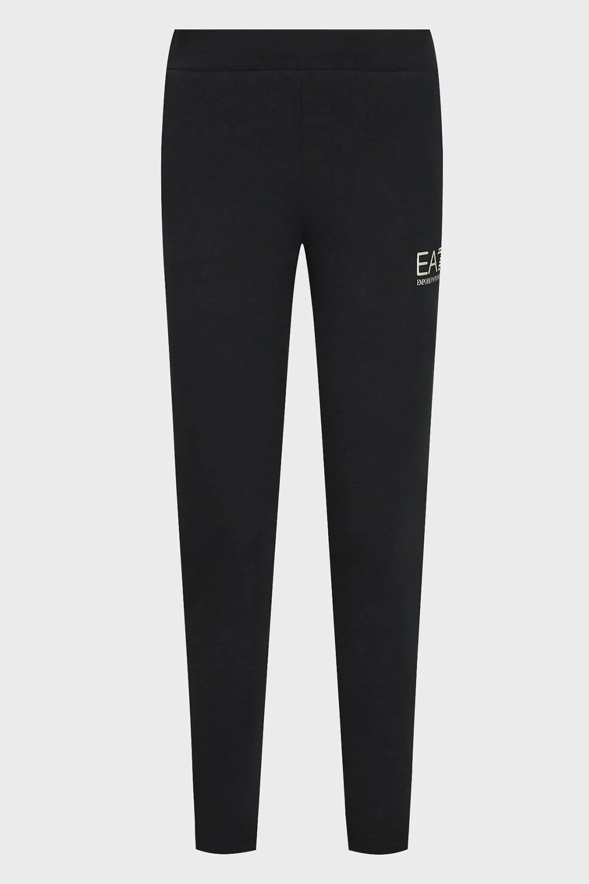 EA7 Logolu Pamuklu Bisiklet Yaka Cepli Regular Fit Bayan Eşofman Takımı 6LTV57 TJCQZ 0200 SİYAH - 10