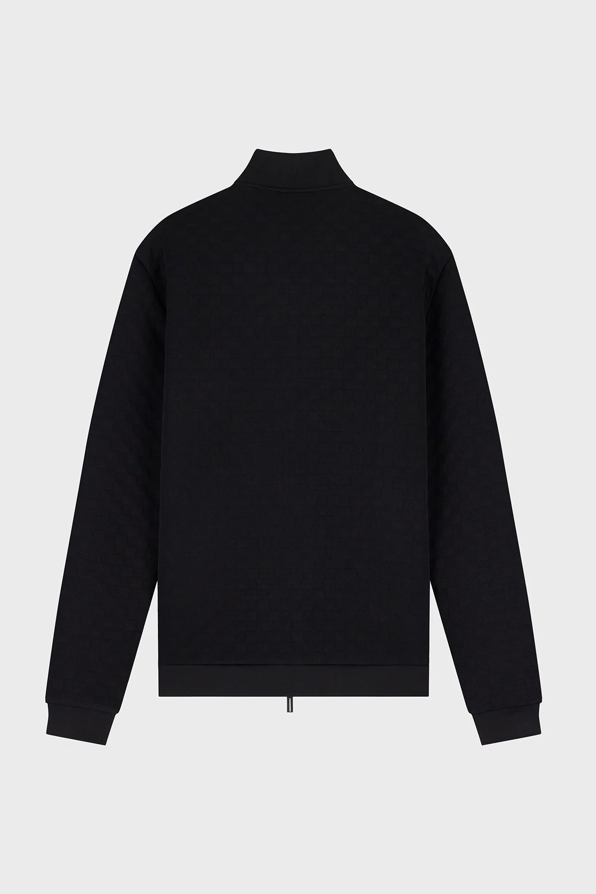 EA7 Logolu Regular Fit Dik Yaka Fermuarlı Erkek Sweat 7M002246 AF26241 UC001 Siyah - 6