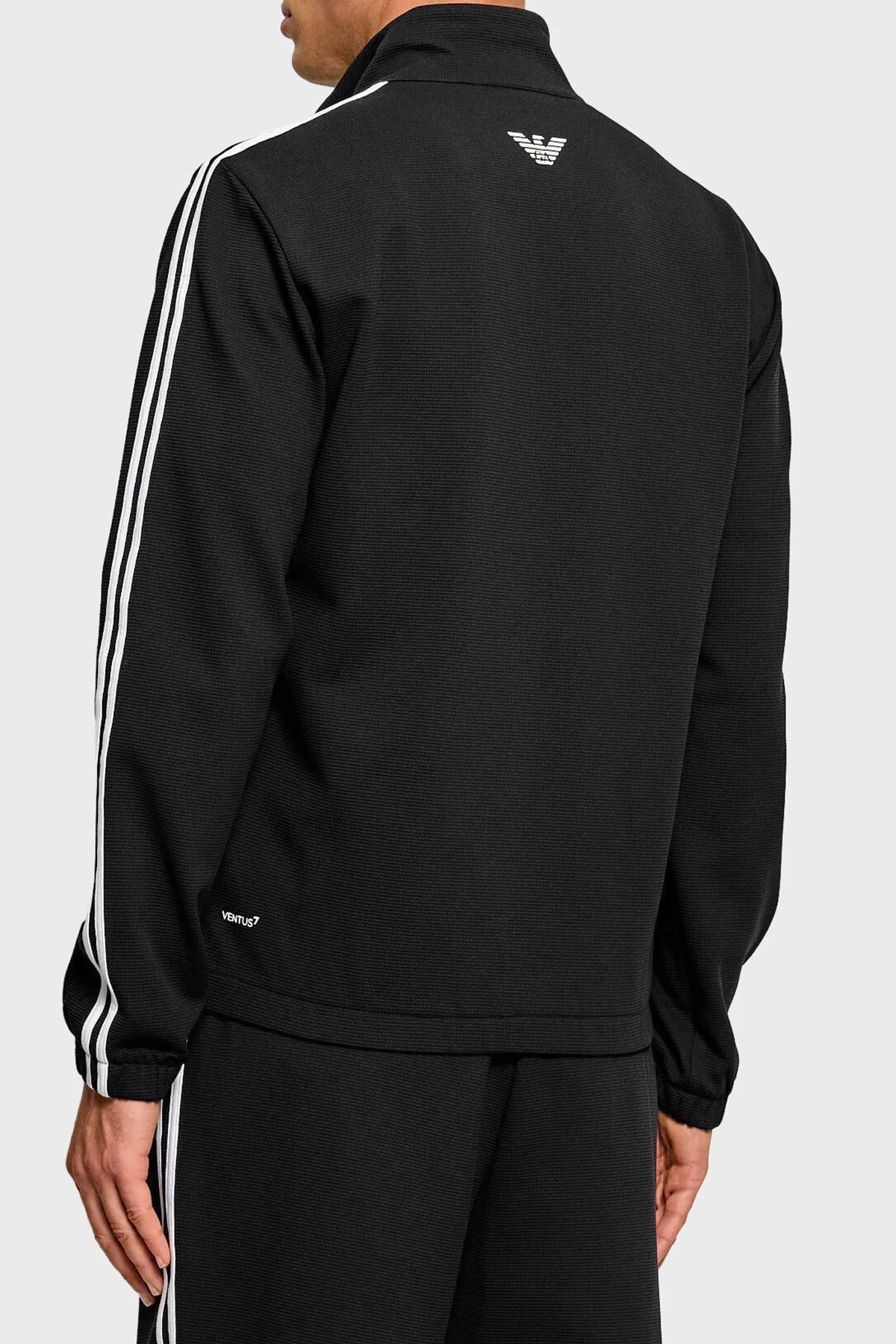 EA7 Logolu Regular Fit Erkek Eşofman Takımı 7M002490 AF26309 UC001 Siyah - 4
