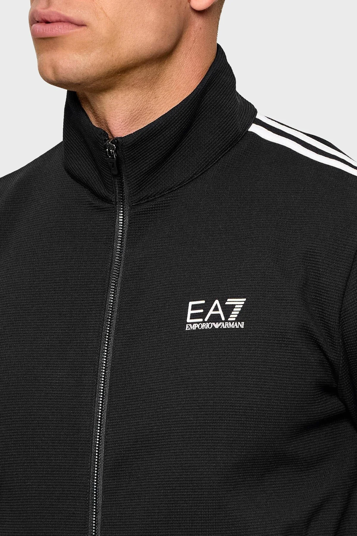 EA7 Logolu Regular Fit Erkek Eşofman Takımı 7M002490 AF26309 UC001 Siyah - 6