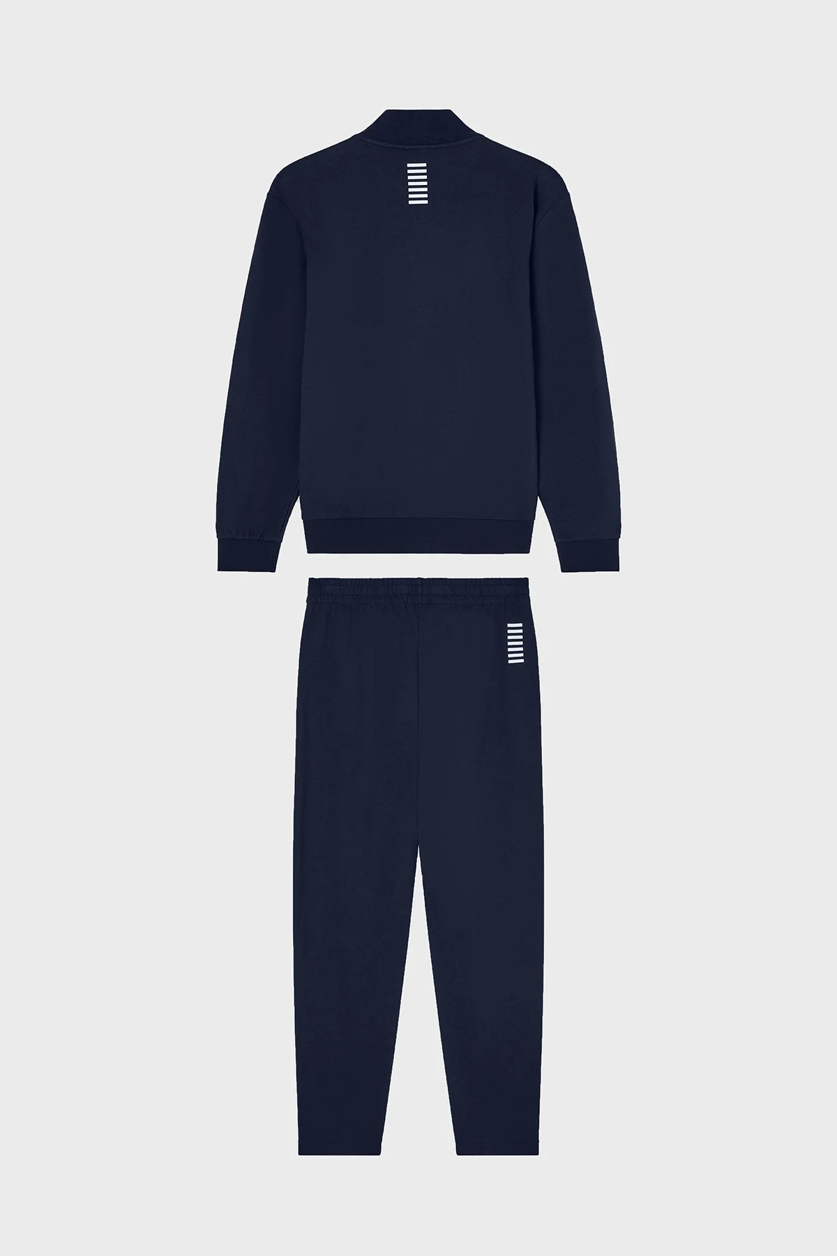EA7 Logolu Regular Fit Fermuarlı Cepli Spor Erkek Eşofman Takımı 8NPV61 PJVRZ 1562 Lacivert - 5