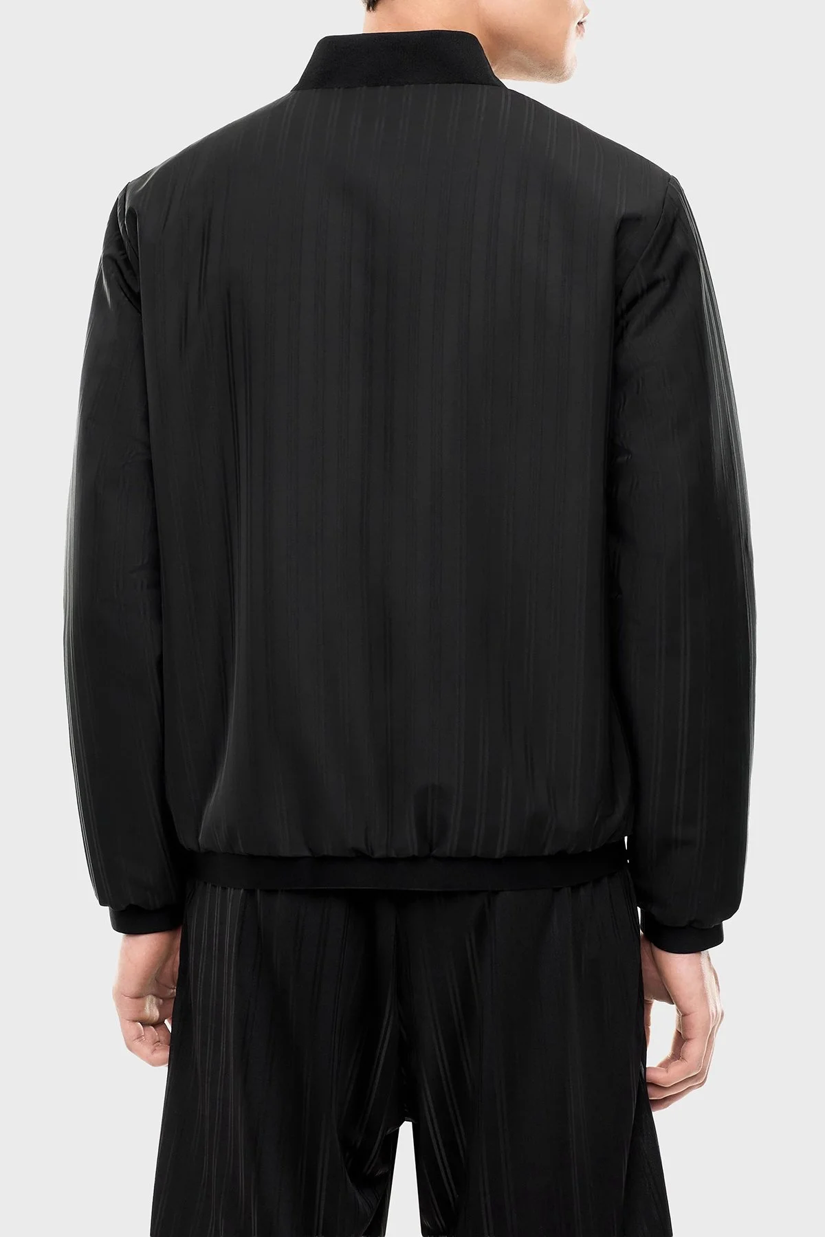EA7 Logolu Regular Fit Kolej Yaka Bomber Erkek Mont 7M002557 AF29162 UC001 Siyah - 3