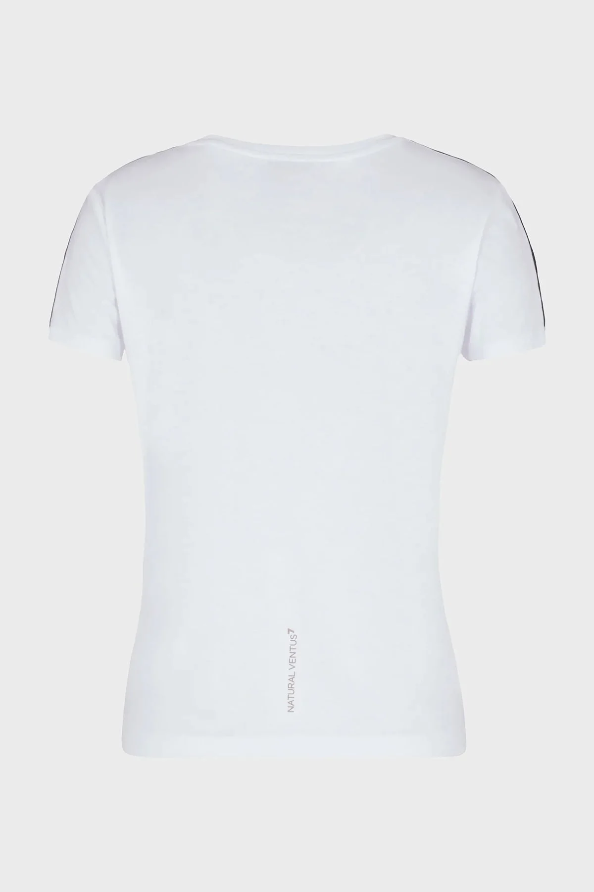 EA7 Logolu Slim Fit Bisiklet Yaka Bayan T Shirt 3RTT02 TJKUZ 1100 BEYAZ - 4