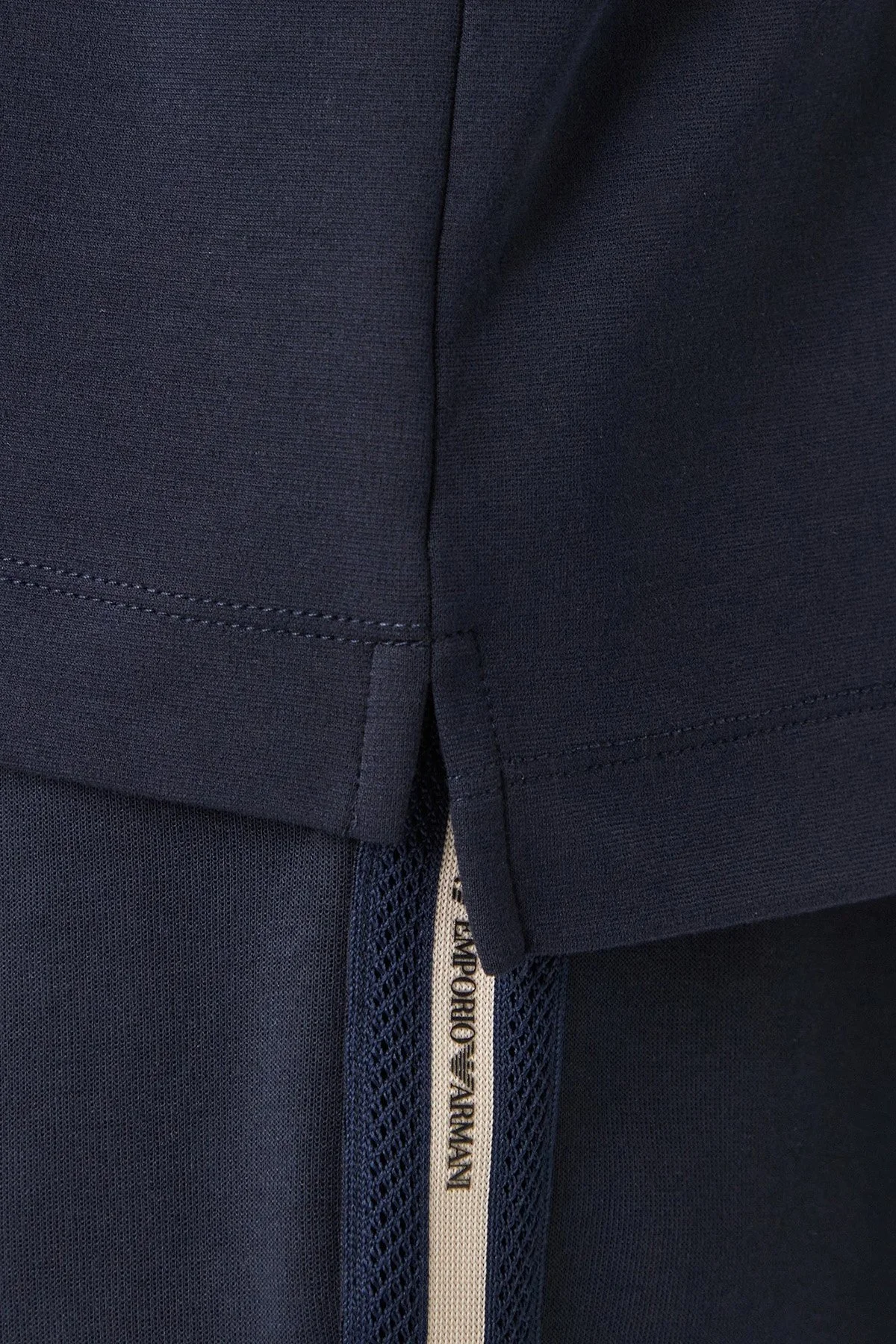 EA7 Logolu Slim Fit Kısa kollu Erkek Polo 7M001333 AF13739 UB102 LACİVERT - 5