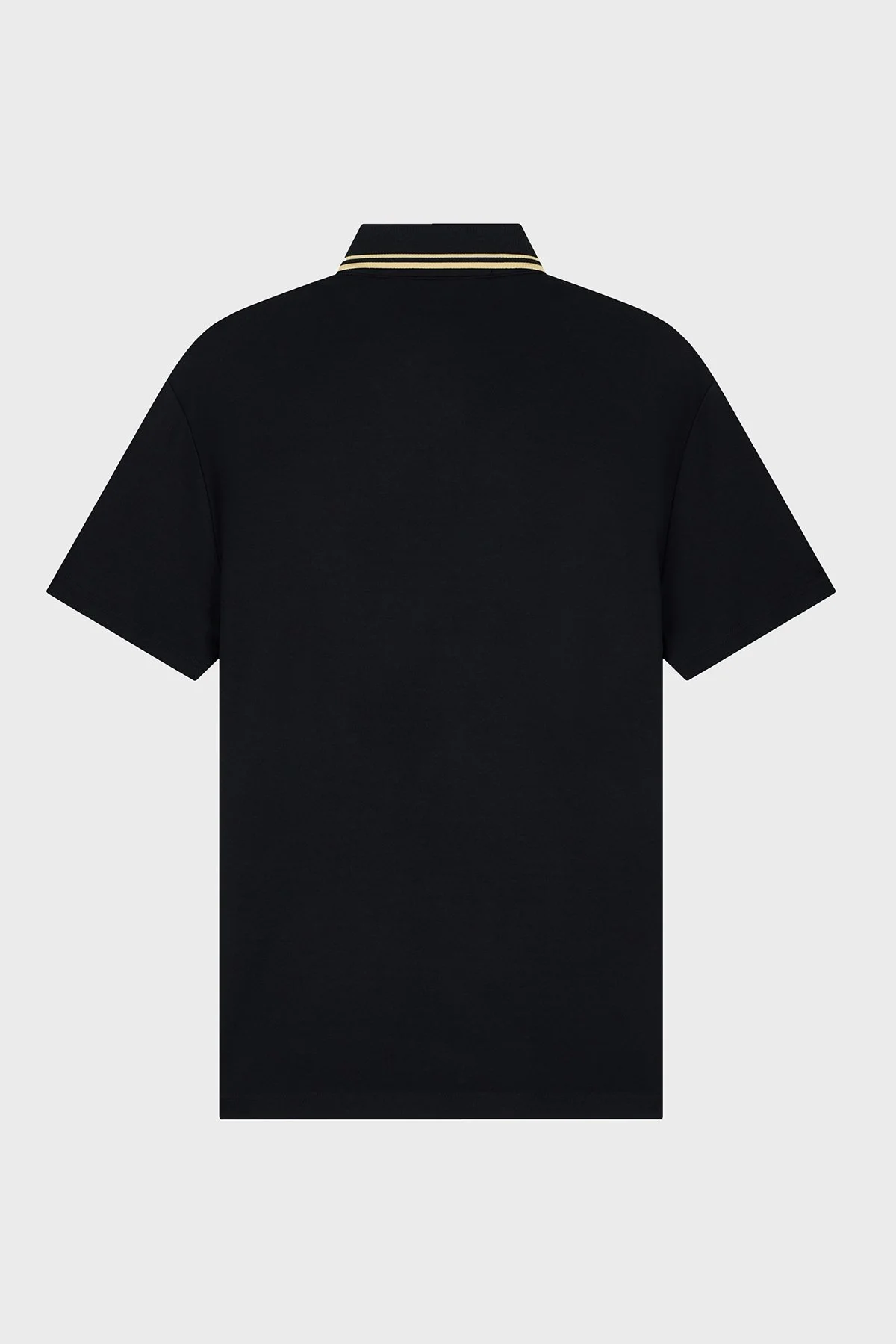 EA7 Logolu Slim Fit Kısa Kollu Erkek Polo 7M002241 AF13739 UC001 Siyah - 3