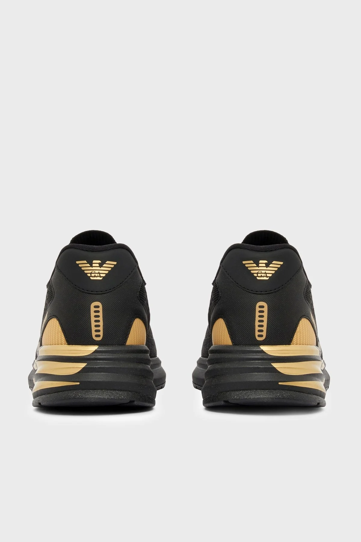 EA7 Logolu Sneaker Unisex Ayakkabı 07X000652 AF18639 MZ177 SİYAH - 5