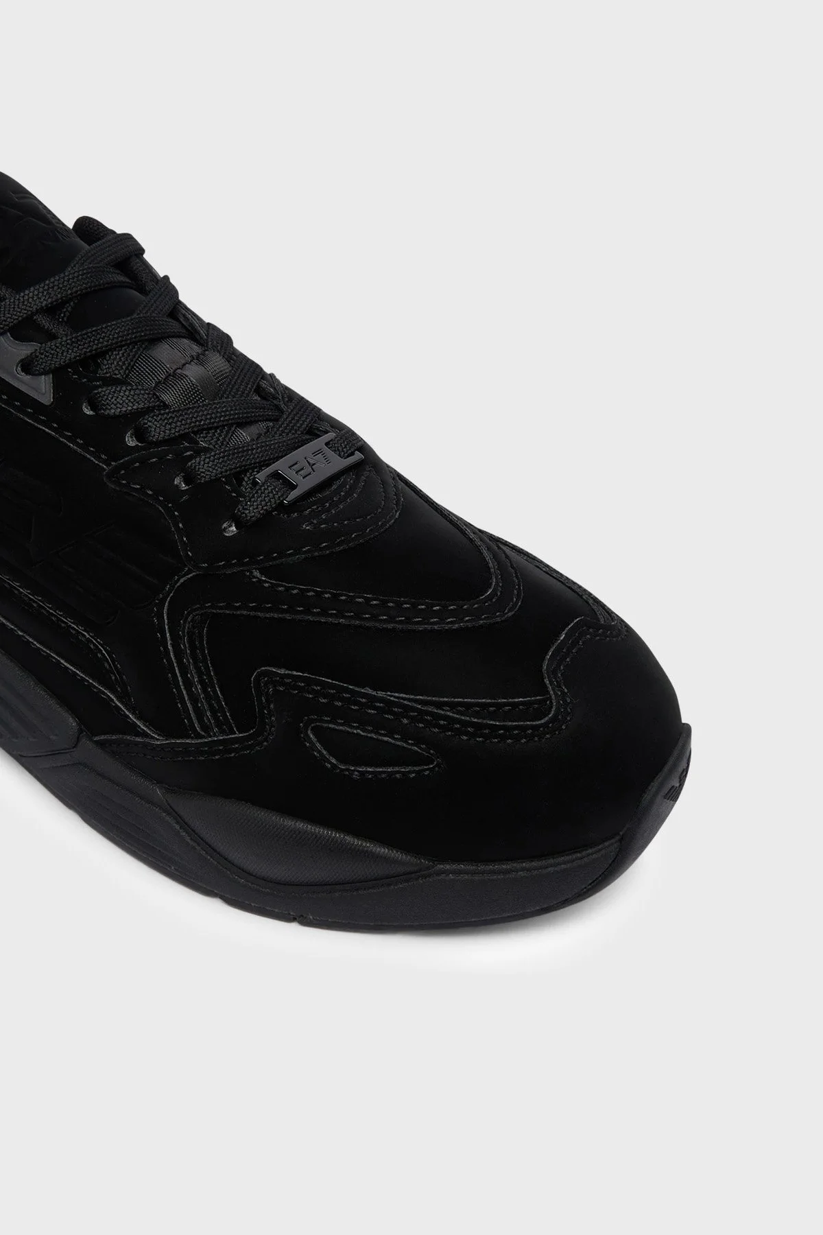 EA7 Logolu Sneaker Unisex Ayakkabı 7X000306 AF28160 MC513 Siyah - 6