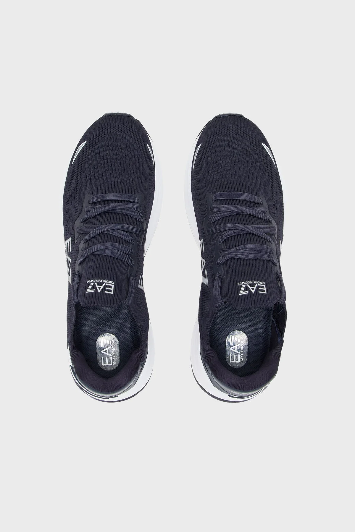 EA7 Logolu Sneaker Unisex Ayakkabı 7X000652 AF18639 MB302 LACİVERT - 3