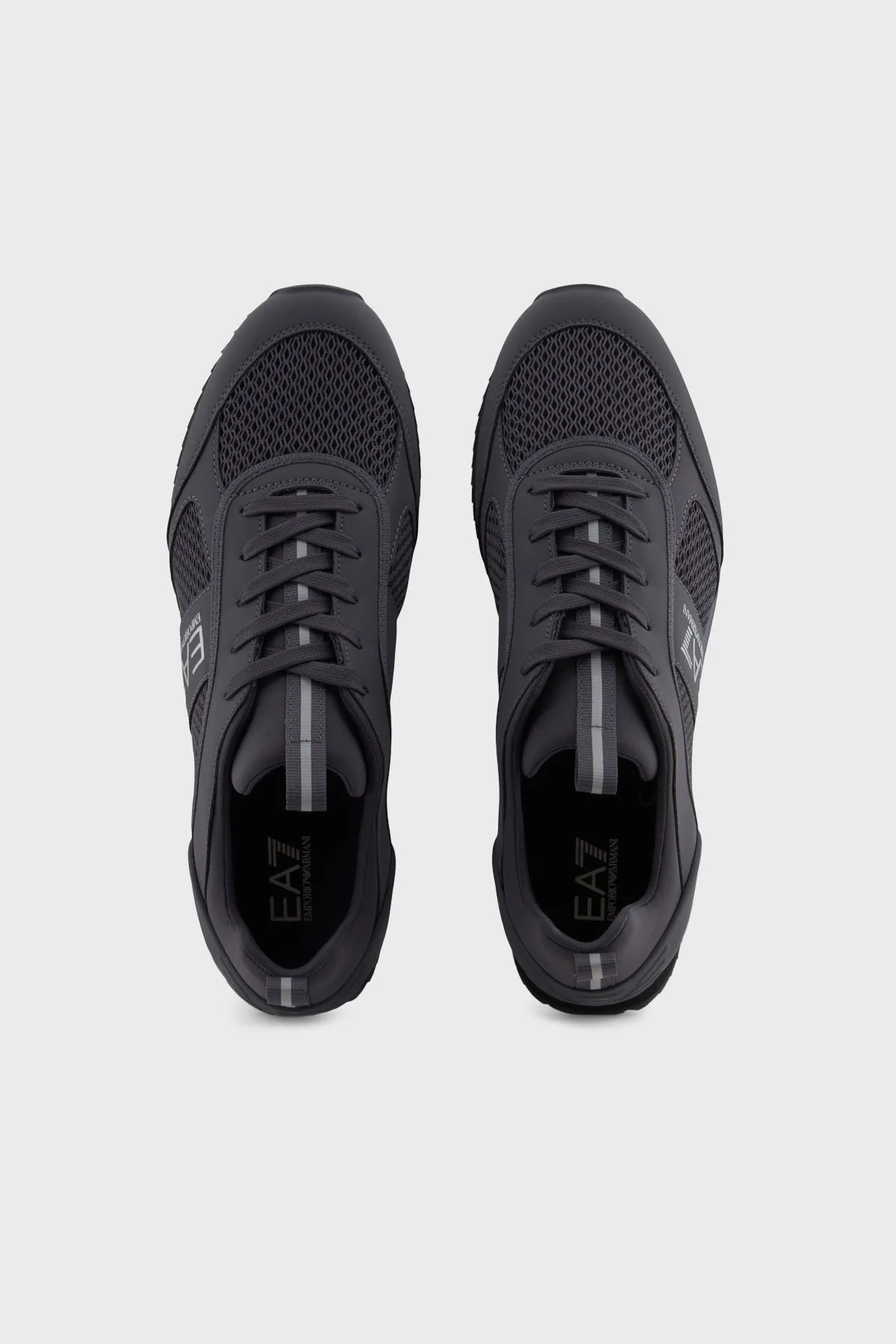 EA7 Logolu Sneaker Unisex Ayakkabı X8X027 XK050 D186 ANTRASİT - 9
