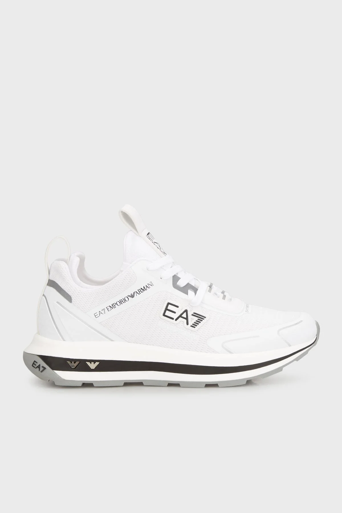 EA7 Logolu Sneaker Unisex Ayakkabı X8X089 XK234 T539 BEYAZ - 1
