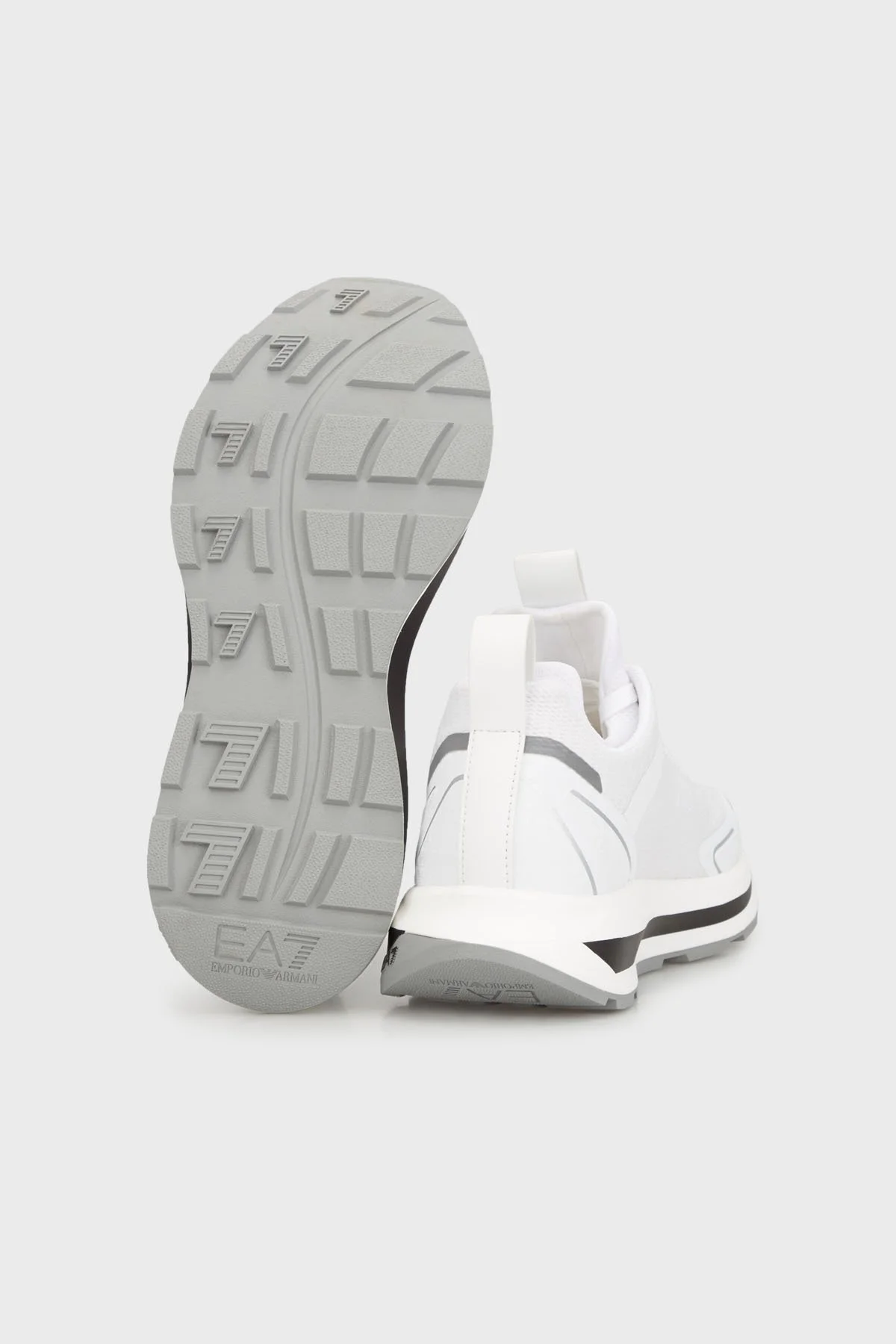 EA7 Logolu Sneaker Unisex Ayakkabı X8X089 XK234 T539 BEYAZ - 4