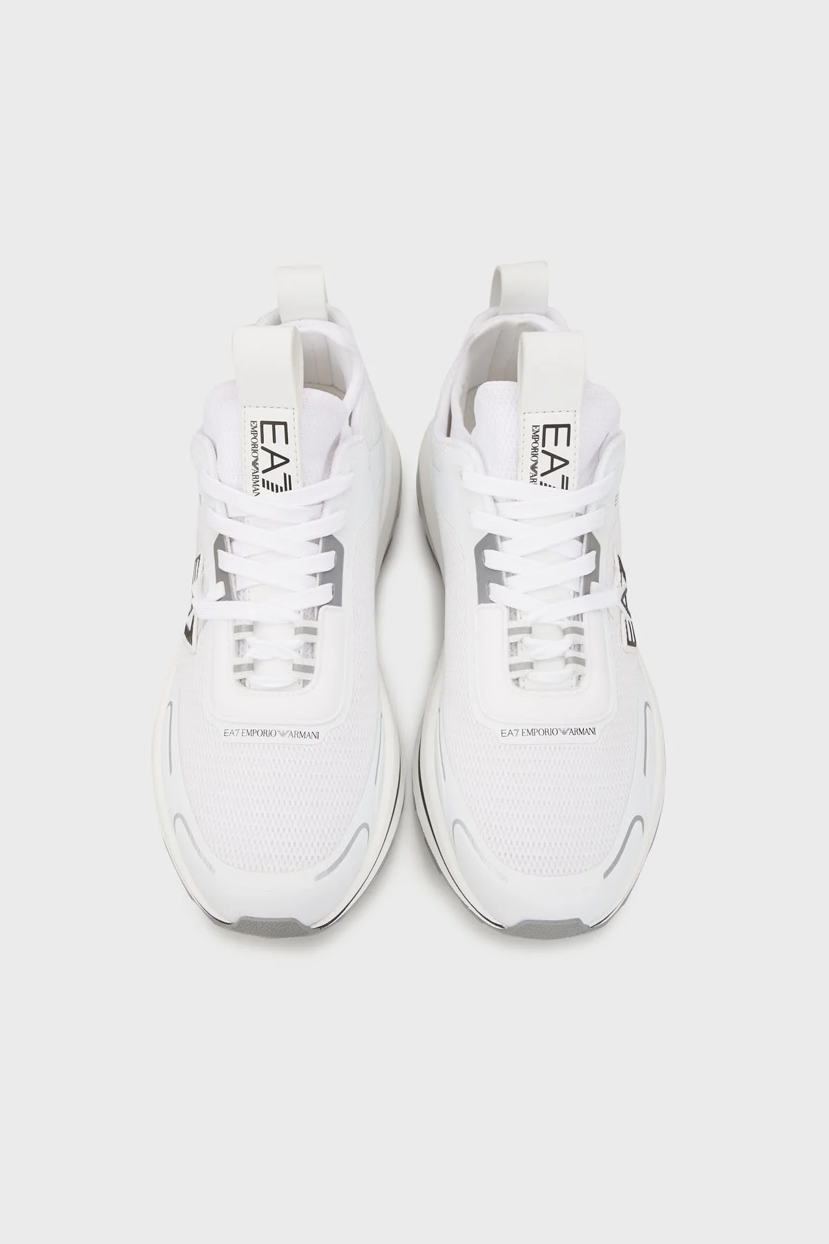 EA7 Logolu Sneaker Unisex Ayakkabı X8X089 XK234 T539 BEYAZ - 5
