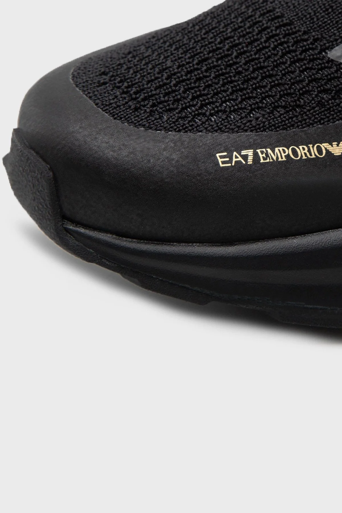 EA7 Logolu Sneaker Unisex Ayakkabı X8X113 XK269 M701 SİYAH - 3