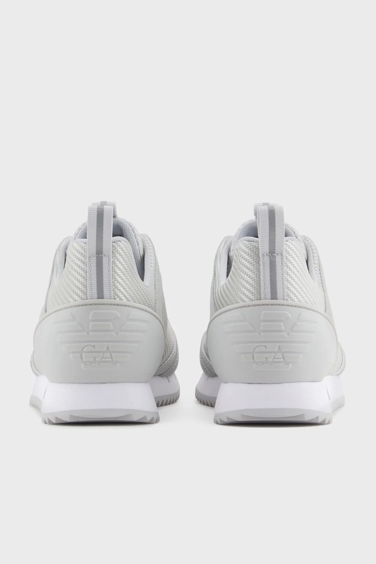EA7 Logolu Sneaker Unisex Ayakkabı X8X185 XR175 U462 GRİ-GÜMÜŞ - 11