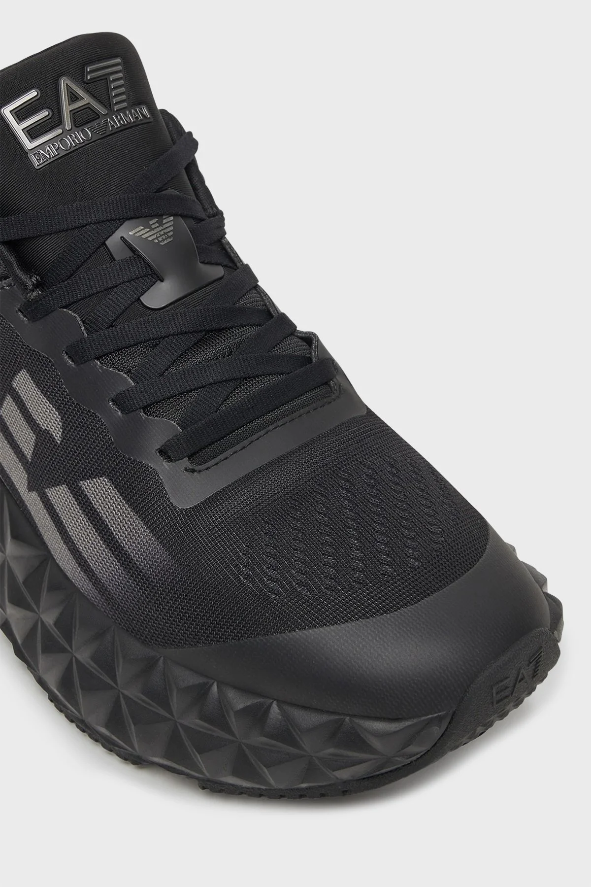 EA7 Logolu Sneaker Unisex Ayakkabı X8X239 XK432 MC269 SİYAH - 5
