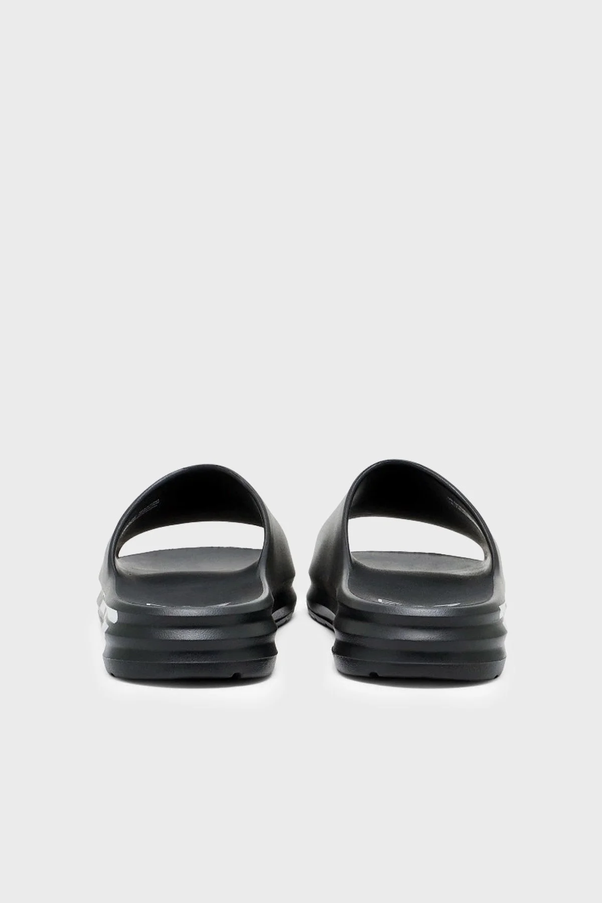 EA7 Logolu Unisex Terlik 7X000356 AF18618 MC026 SİYAH-GÜMÜŞ - 5