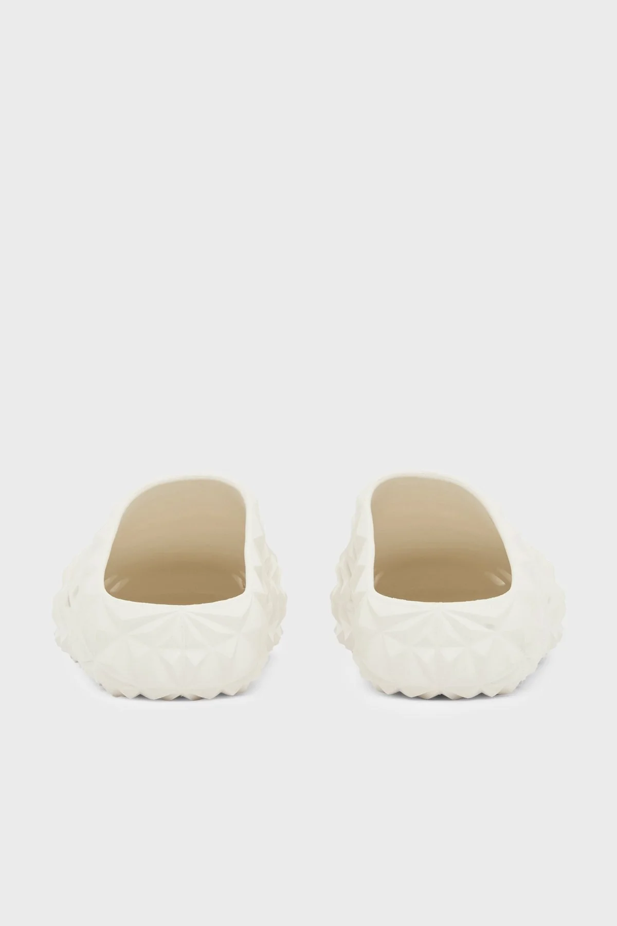 EA7 Logolu Unisex Terlik 7X000665 AF23652 U1060 BEYAZ - 5