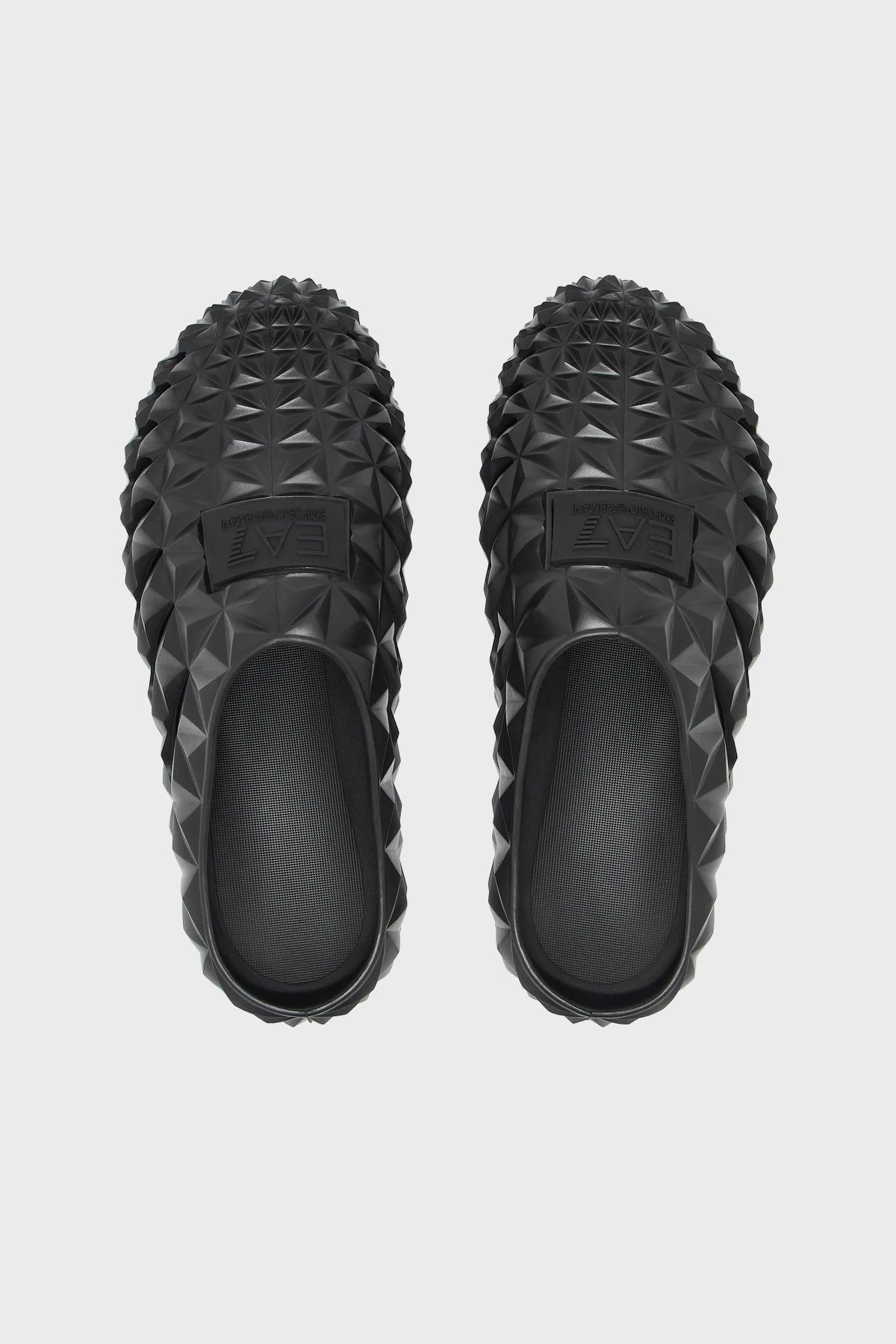 EA7 Logolu Unisex Terlik 7X000665 AF23652 UC001 SİYAH - 3