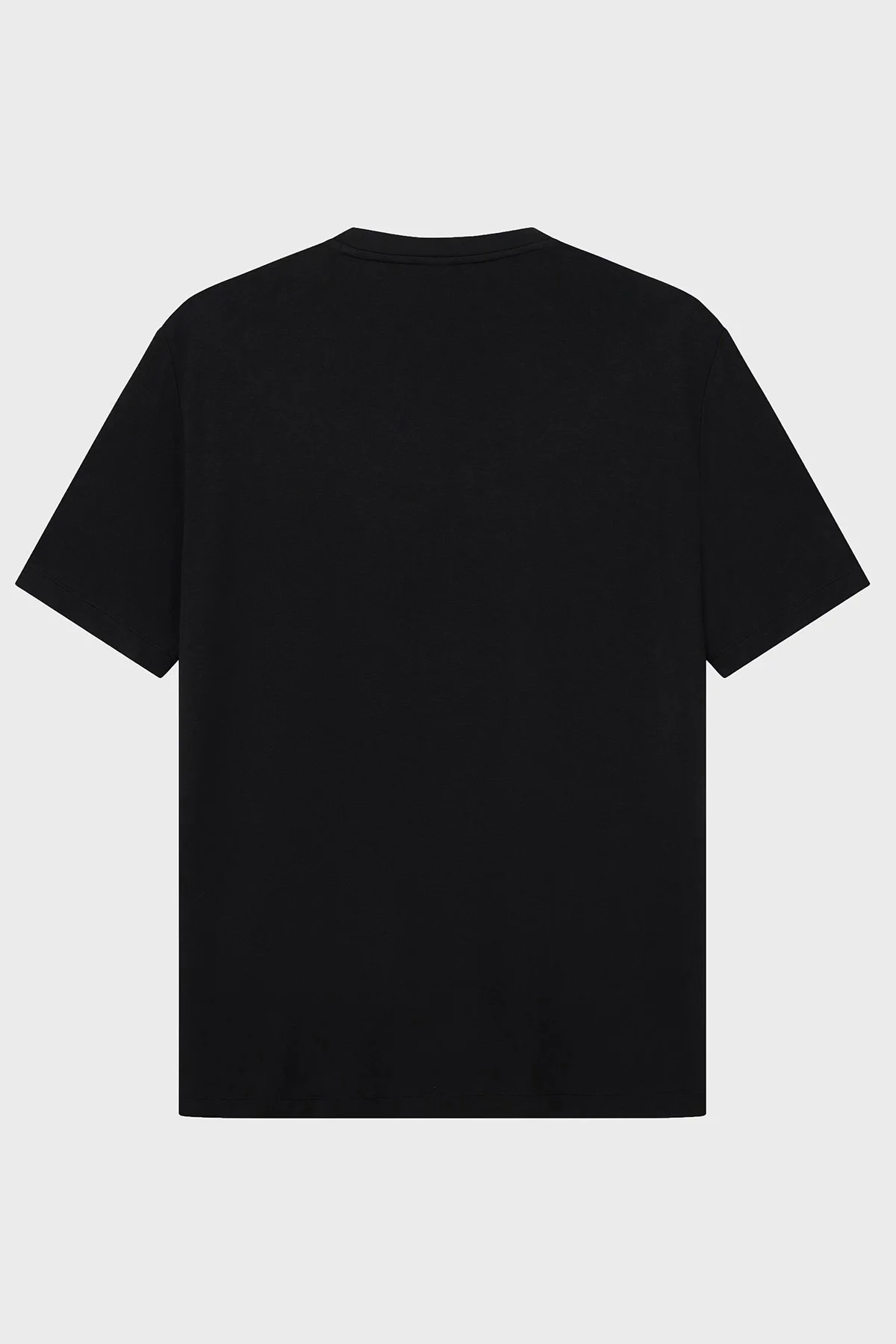 EA7 Logolu Yuvarlak Yaka Erkek T Shirt 7M002239 AF13739 UC001 Siyah - 5