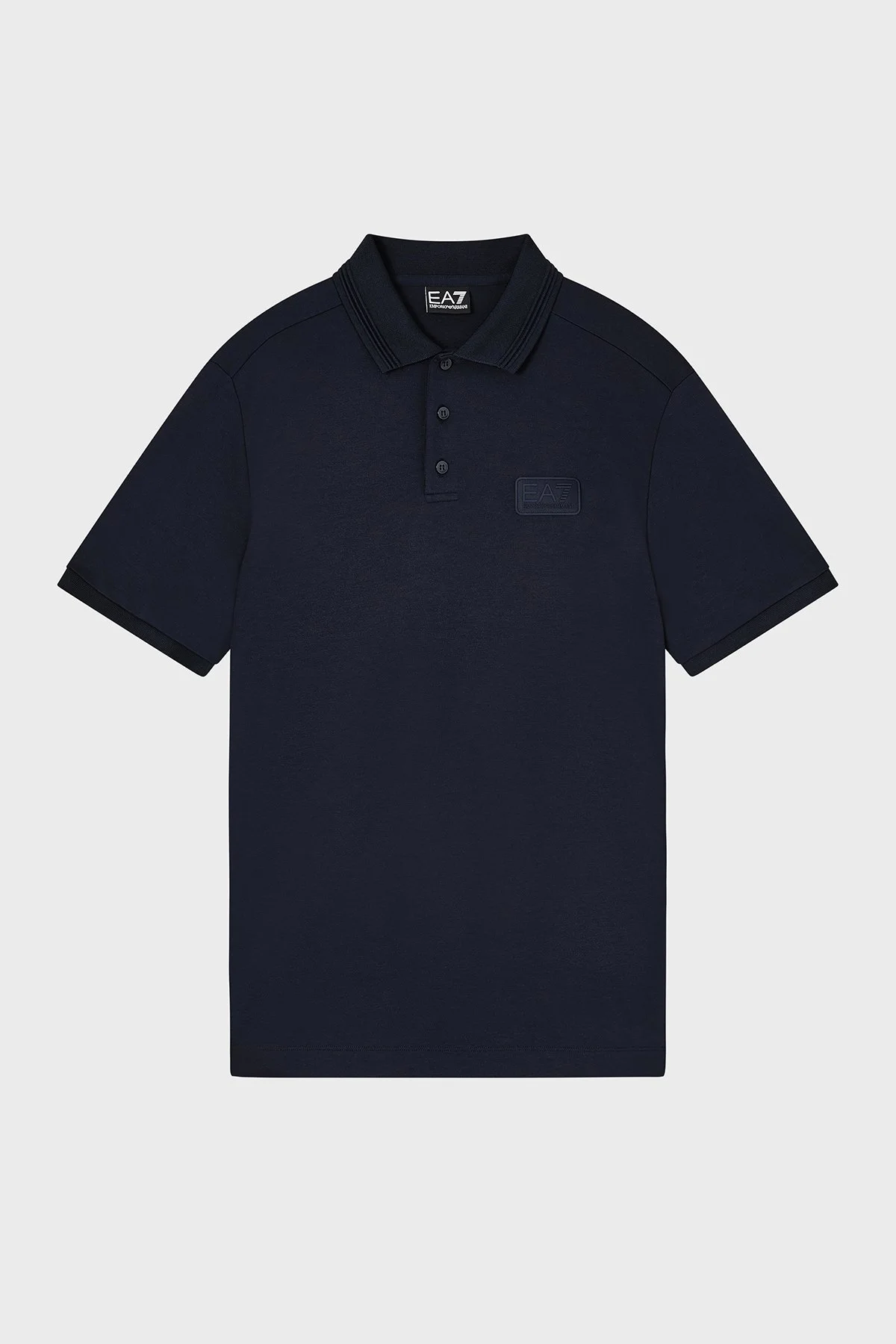 EA7 Modal Regular Fit Logolu Düğmeli Erkek Polo 7M001359 AF13862 UB102 LACİVERT - 5