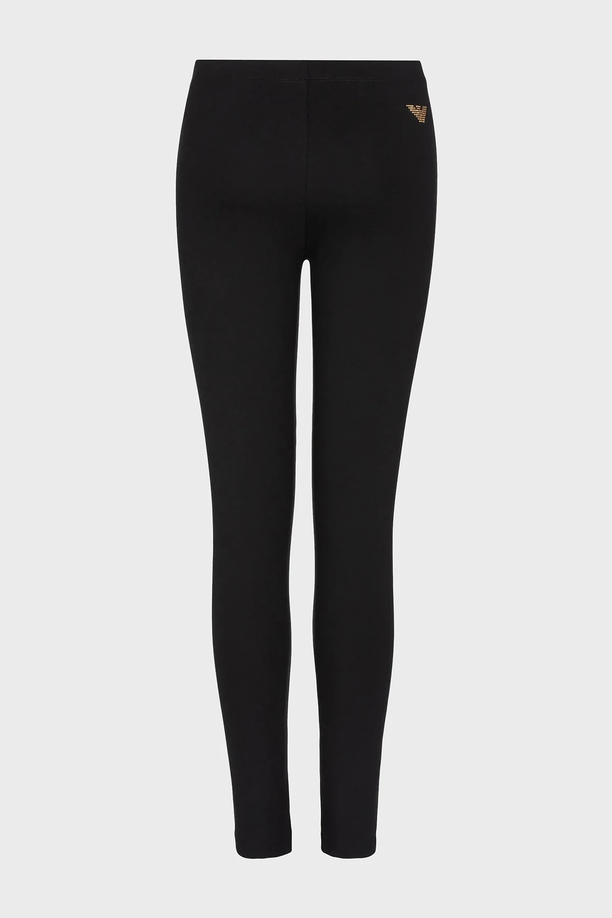 EA7 Pamuklu Logolu Esnek Yüksek Bel Bayan Tayt 8NTP82 TJ01Z 1200 SİYAH - 5