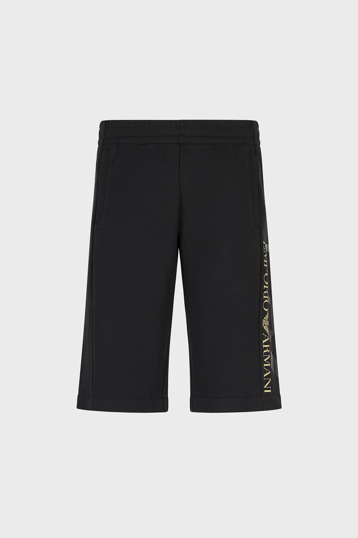 EA7 Pamuklu Logolu Regular Fit Cepli Erkek Bermuda 3RPS57 PJLSZ 0208 SİYAH - 5