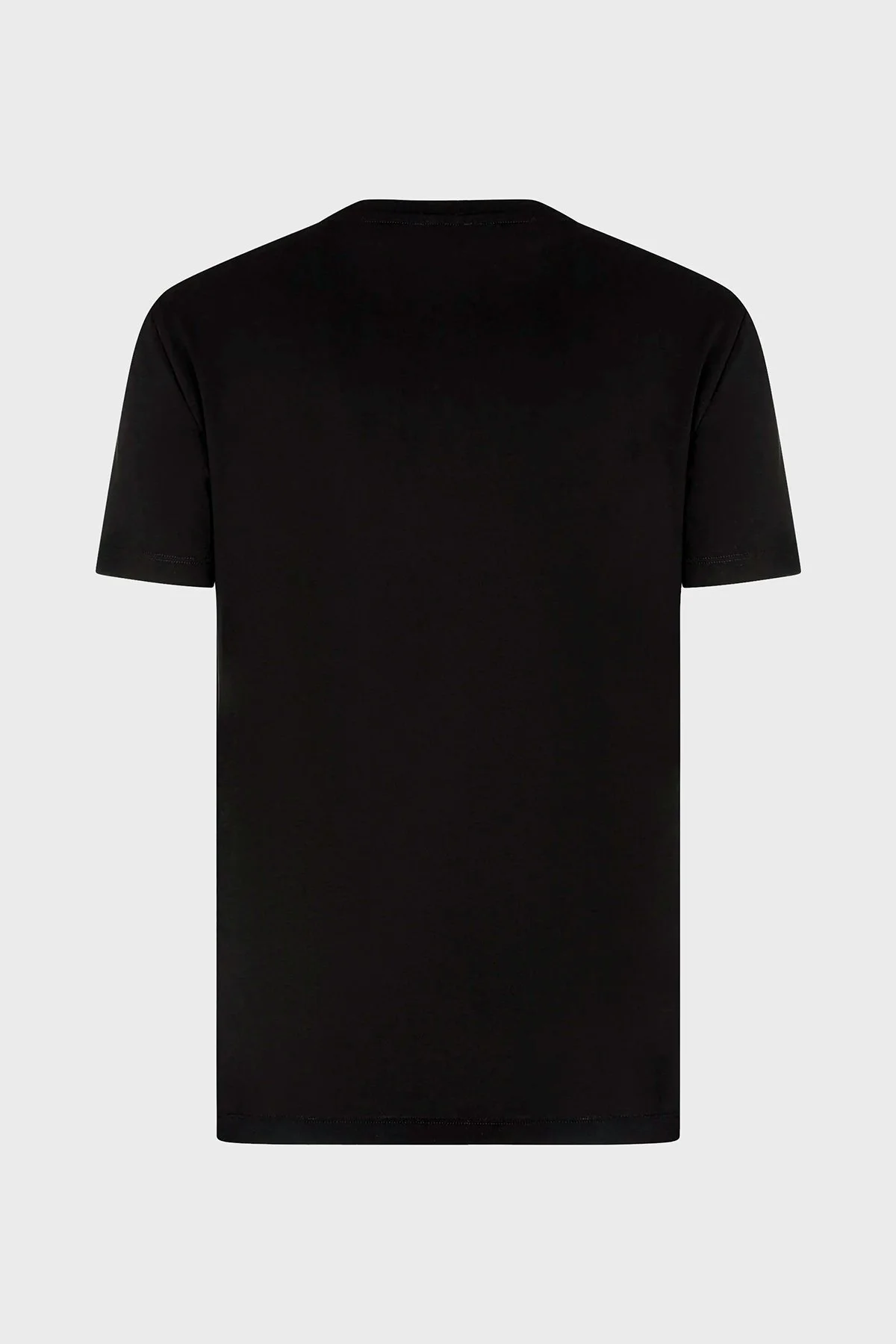 EA7 Pamuklu Regular Fit Bisiklet Yaka Erkek T Shirt 3RPT19 PJM9Z 1200 SİYAH - 4