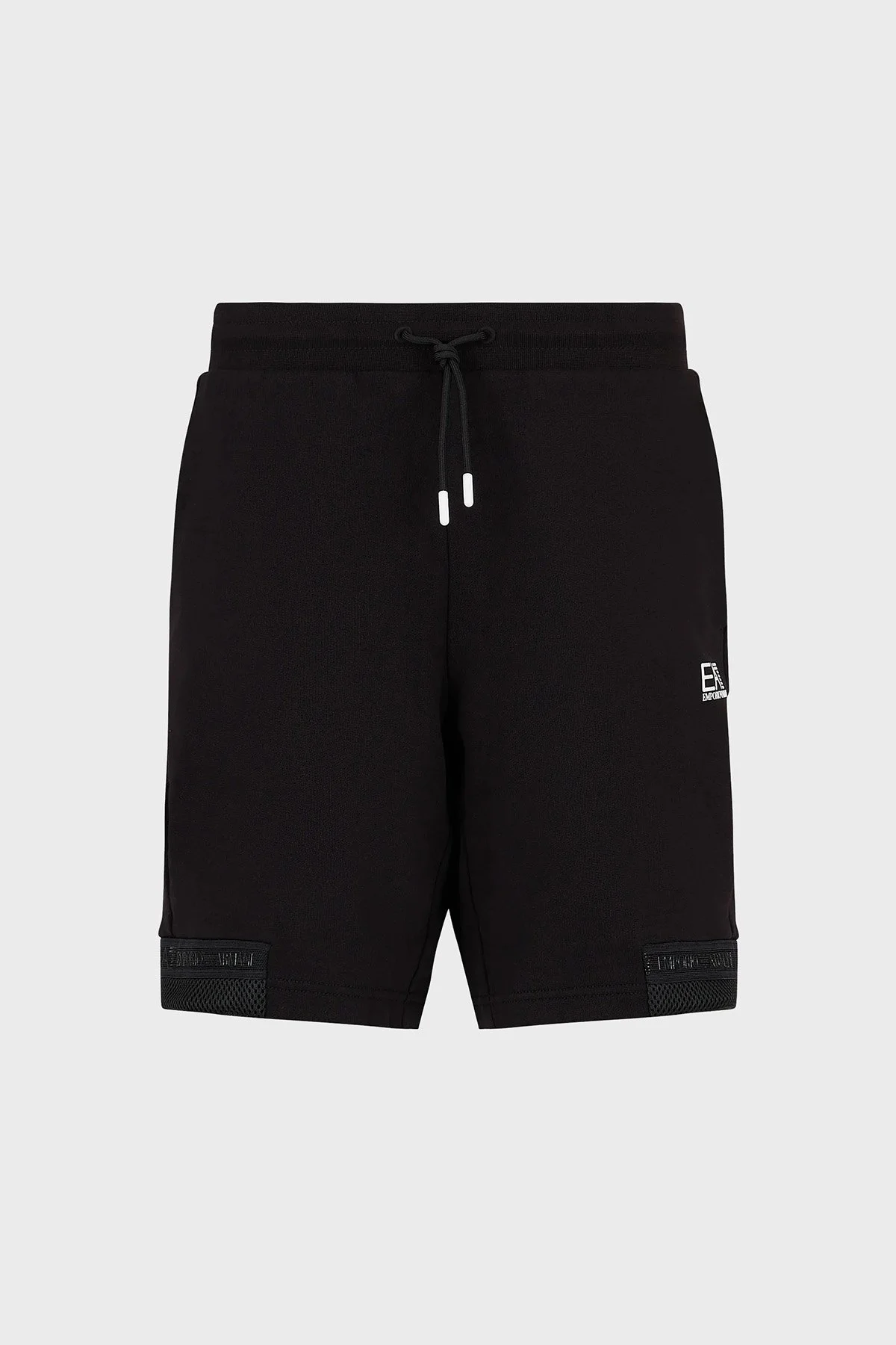 EA7 Pamuklu Regular Fit Cepli Erkek Short 3DPS73 PJEQZ 0200 SİYAH - 5