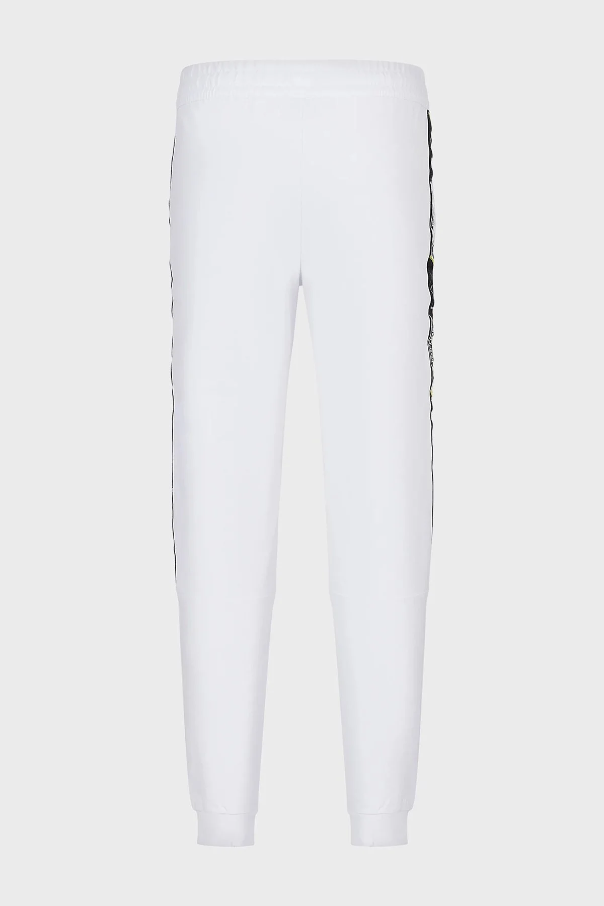 EA7 Pamuklu Regular Fit Cepli Jogger Spor Erkek Pantolon 3RPP58 PJ05Z 1100 BEYAZ - 5