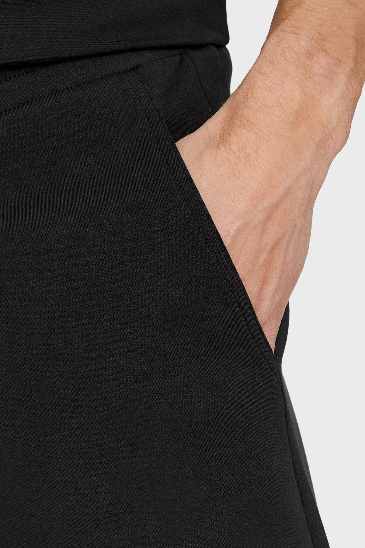 EA7 Pamuklu Regular Fit Erkek Bermuda 3DPS75 PJUEZ 1200 SİYAH - 4