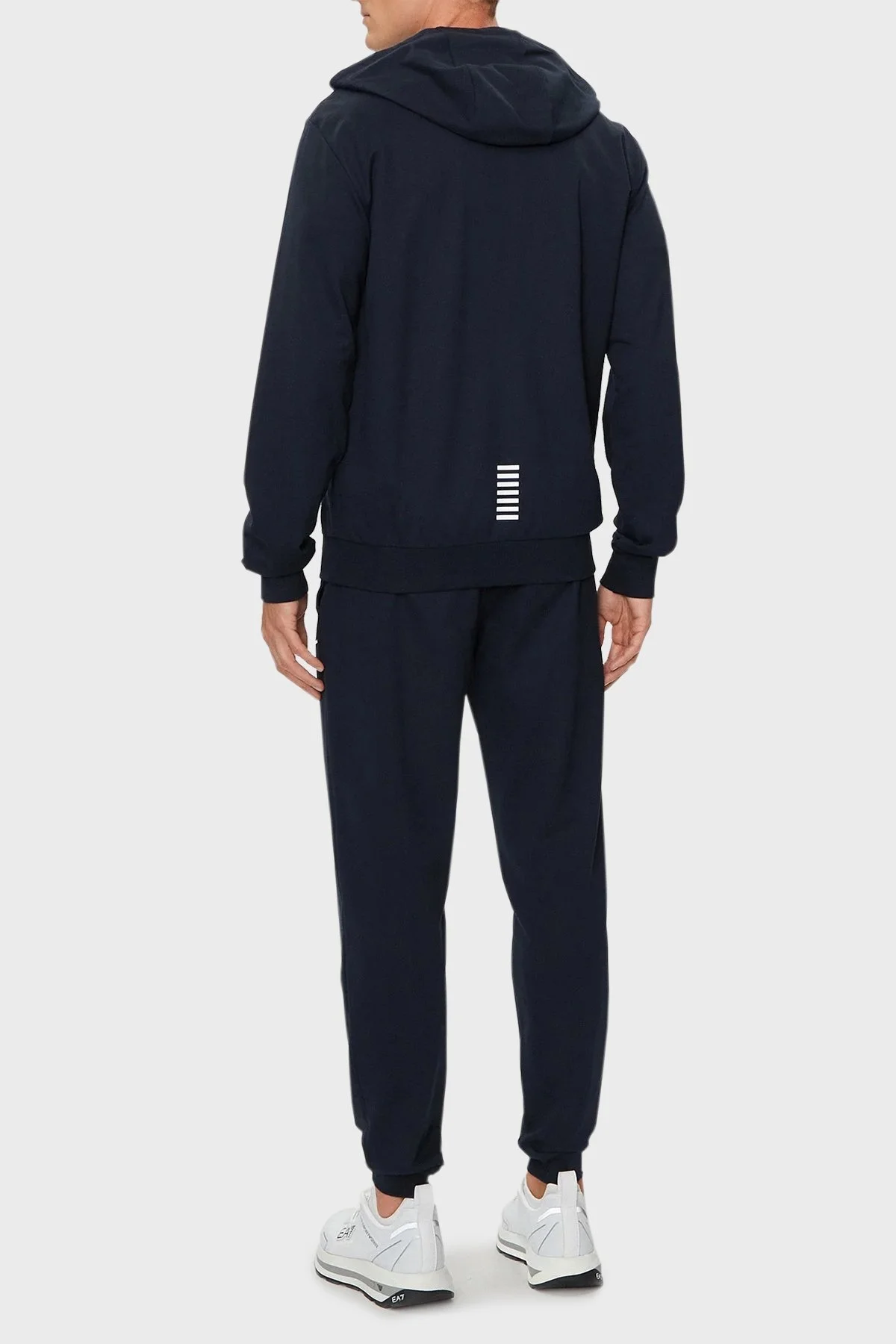 EA7 Pamuklu Regular Fit Erkek Eşofman Takımı 8NPV63 PJVRZ 1562 LACİVERT - 2