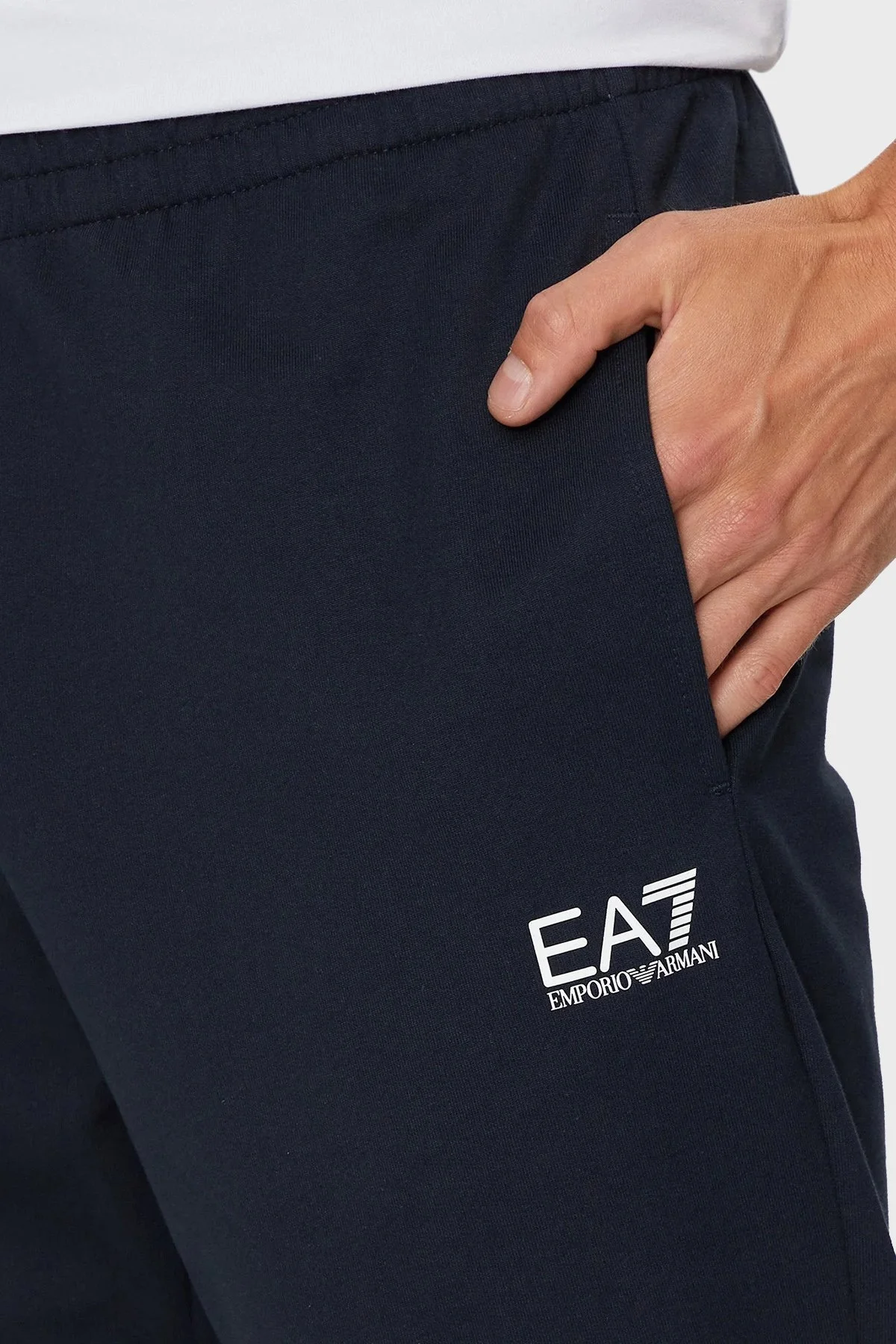 EA7 Pamuklu Regular Fit Erkek Eşofman Takımı 8NPV63 PJVRZ 1562 LACİVERT - 5