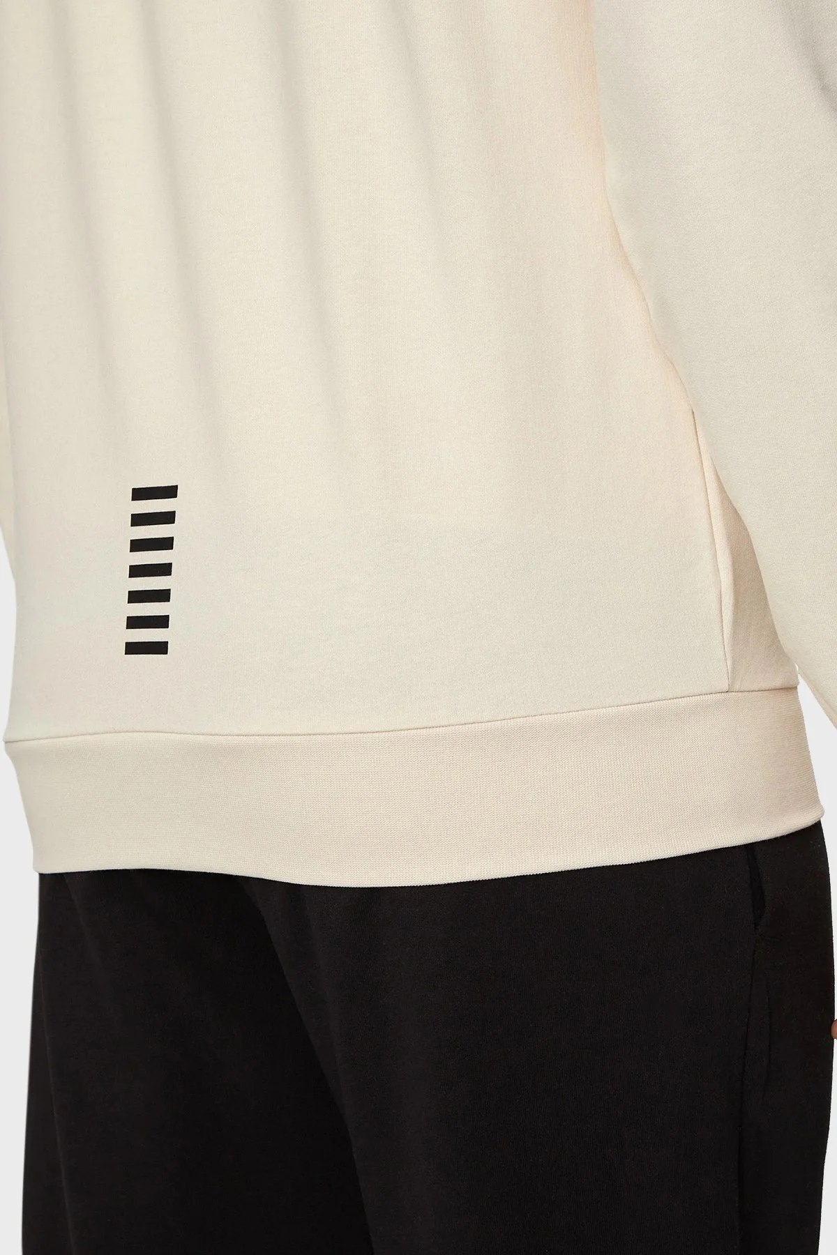 EA7 Pamuklu Regular Fit Erkek Eşofman Takımı 8NPV63 PJVRZ 27BD KUM-SİYAH - 6