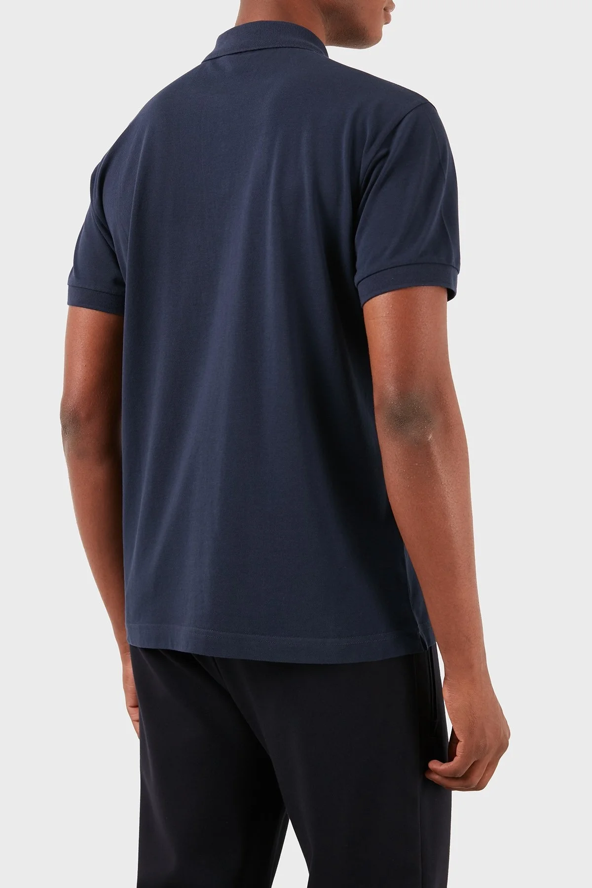 EA7 Pamuklu Regular Fit Erkek Polo Yaka T Shirt 3DPF02 PJ5AZ 1554 LACİVERT - 3