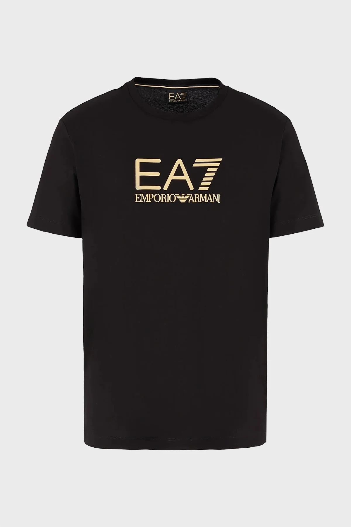 EA7 Pamuklu Regular Fit Erkek T Shirt 7M000007 AF10170 UC001 SİYAH - 5