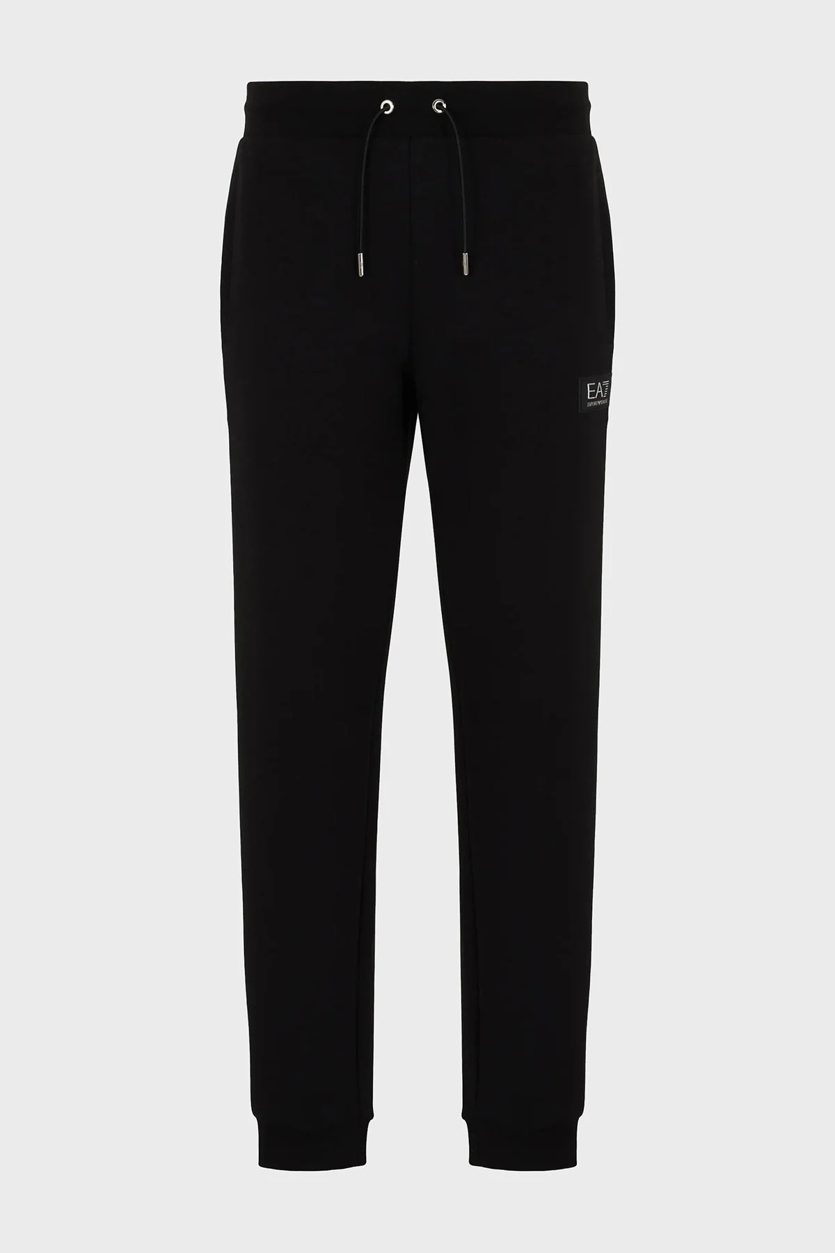 EA7 Pamuklu Regular Fit Jogger Spor Erkek Pantolon 3DPP77 PJUEZ 1200 SİYAH - 5