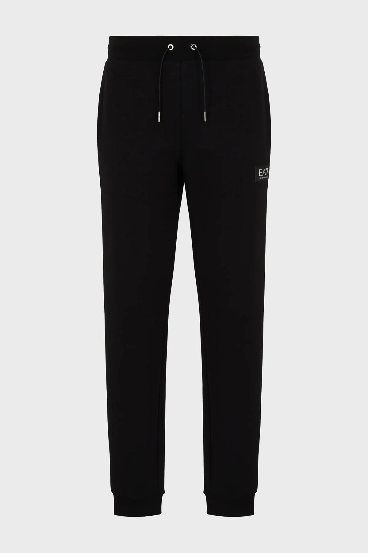 EA7 Pamuklu Regular Fit Jogger Spor Erkek Pantolon 3DPP77 PJUEZ 1200 SİYAH - 5
