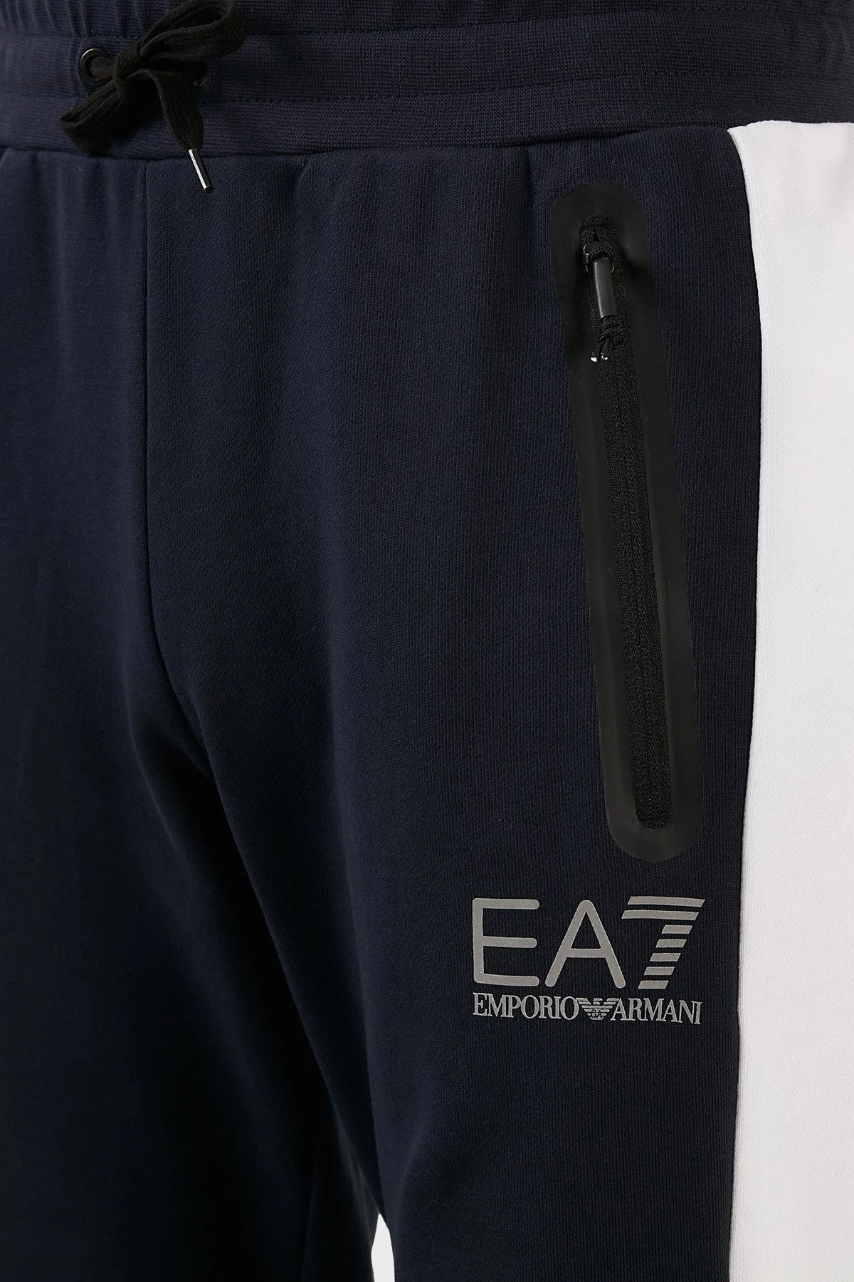 EA7 Pamuklu Regular Fit Jogger Spor Erkek Pantolon 6LPP61 PJEQZ 1559 LACİVERT - 6