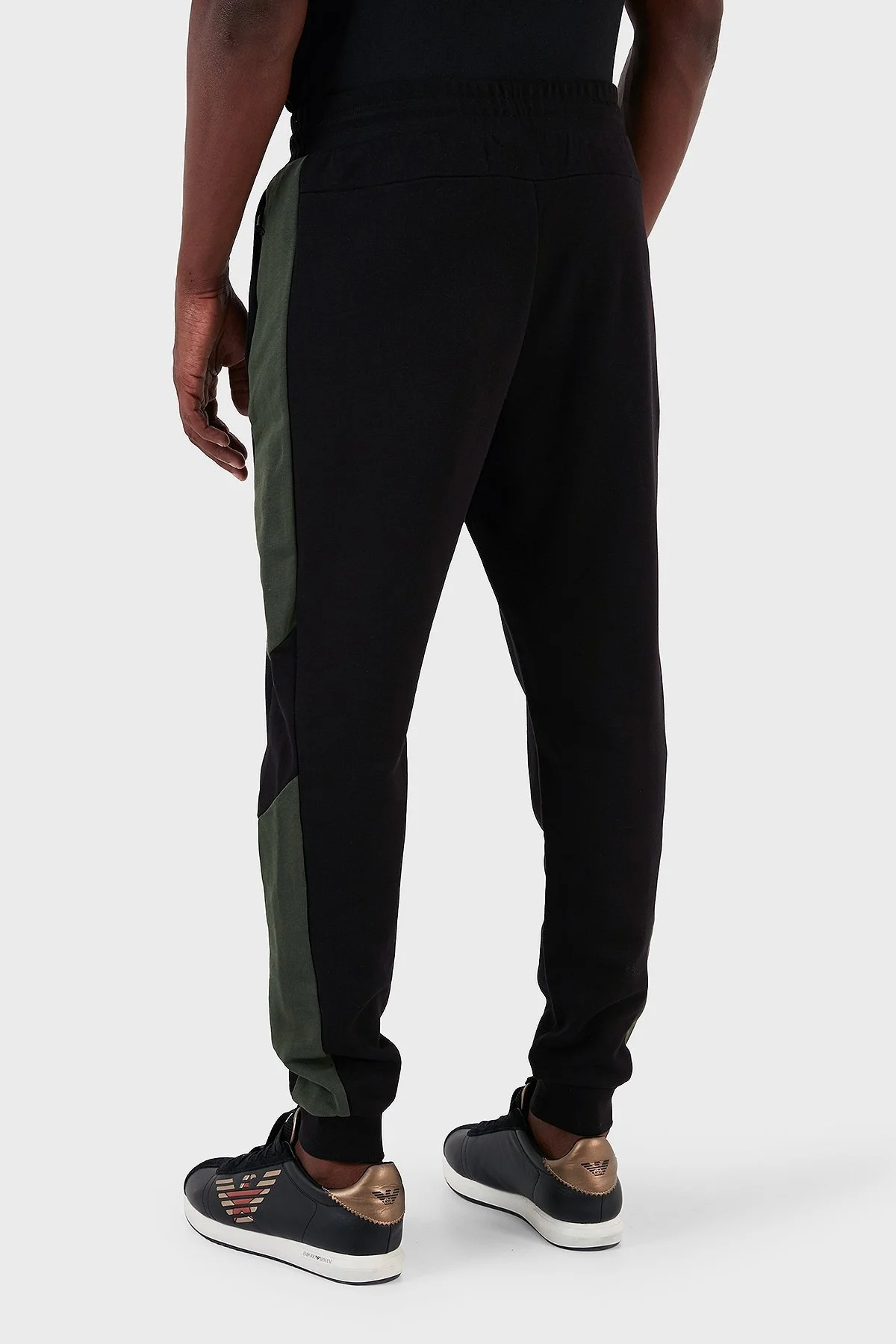 EA7 Pamuklu Regular Fit Jogger Spor Erkek Pantolon 6RPP65 PJEQZ 1200 SİYAH - 6