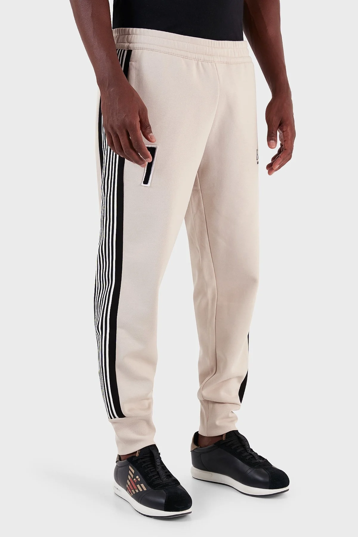 EA7 Pamuklu Regular Fit Jogger Spor Erkek Pantolon 6RPP89 PJ07Z 1716 BEJ - 10