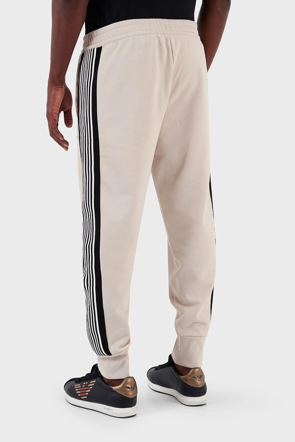 EA7 Pamuklu Regular Fit Jogger Spor Erkek Pantolon 6RPP89 PJ07Z 1716 BEJ - 12