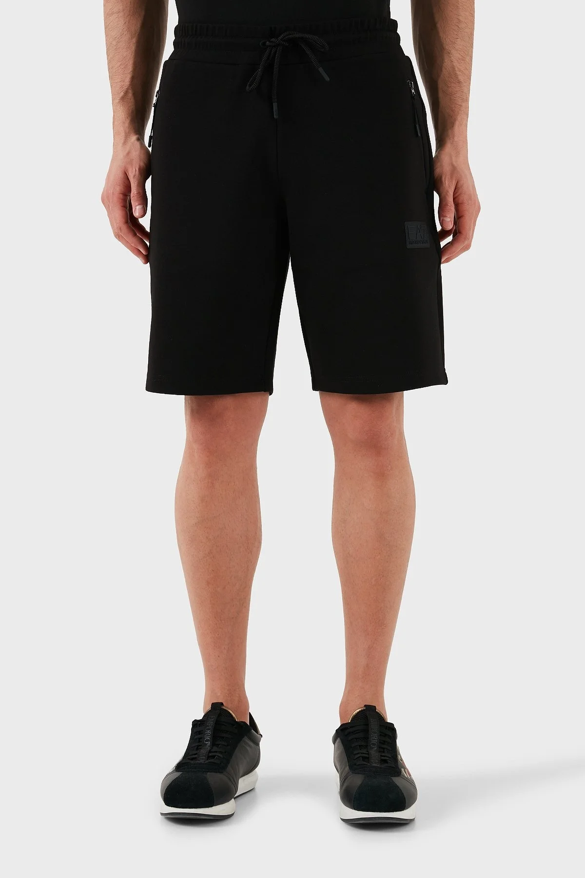 EA7 Pamuklu Regular Fit Logolu Erkek Short 7M000095 AF12116 UC001 SİYAH - 1