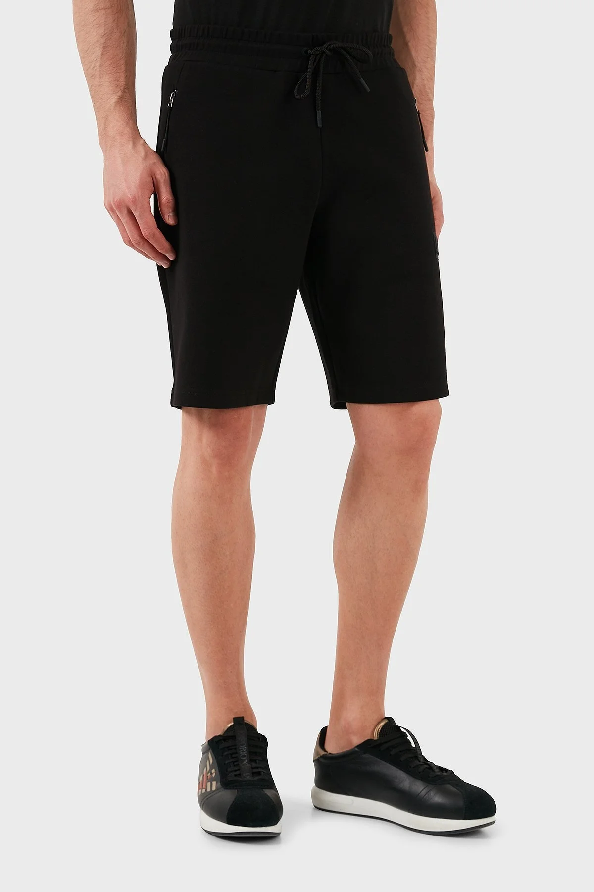 EA7 Pamuklu Regular Fit Logolu Erkek Short 7M000095 AF12116 UC001 SİYAH - 6