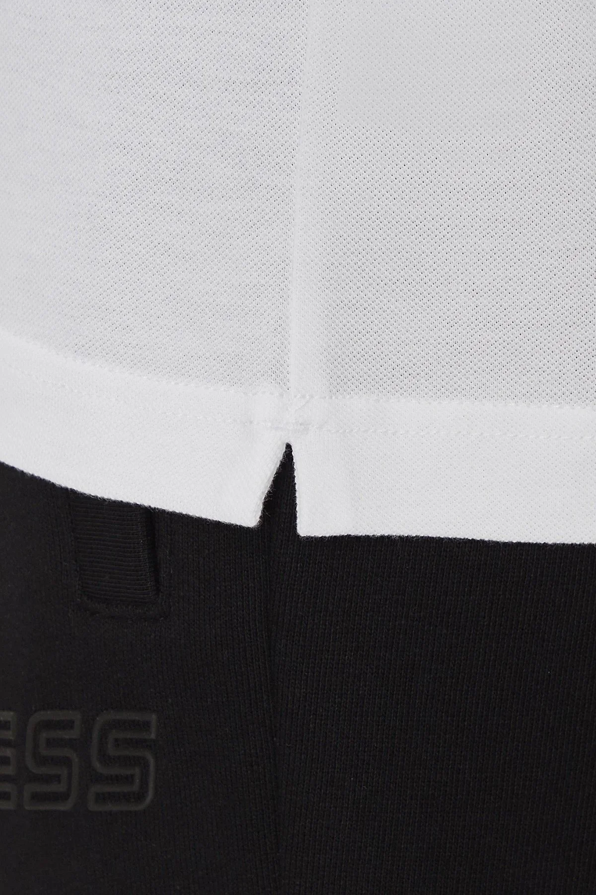 EA7 Pamuklu Regular Fit Polo Yaka Erkek T Shirt 3DPF02 PJ5AZ 1100 BEYAZ - 5