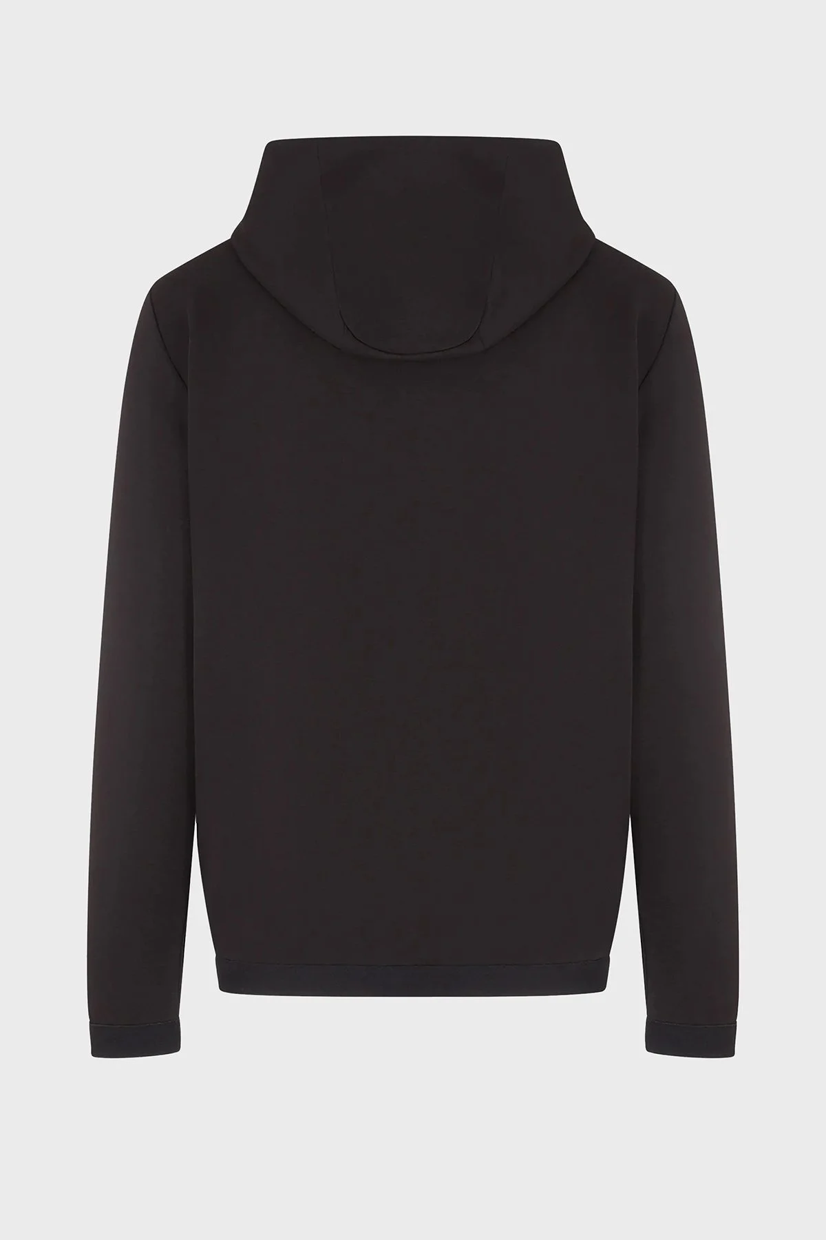 EA7 Pamuklu Relaxed Fit Fermuarlı Kapüşonlu Erkek Sweat 3RPM30 PJFAZ 1200 SİYAH - 5