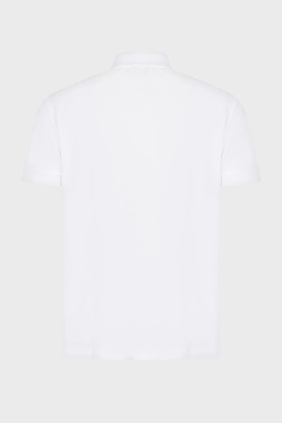 EA7 Pamuklu Slim Fit Düğmeli Erkek Polo T Shirt 3RPF01 PJ5AZ 1100 BEYAZ - 5