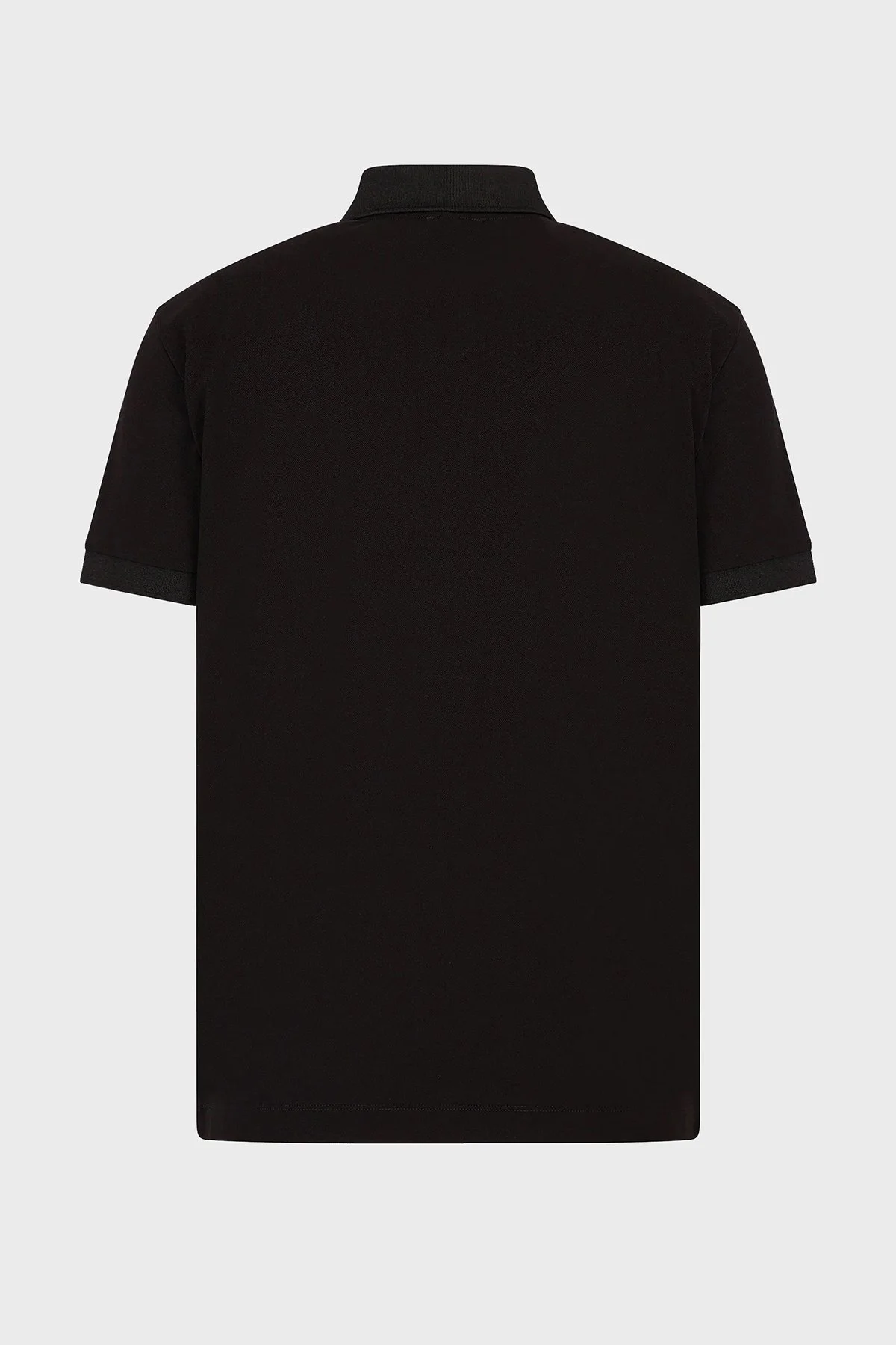 EA7 Pamuklu Slim Fit Düğmeli Erkek Polo T Shirt 3RPF01 PJ5AZ 1200 SİYAH - 5