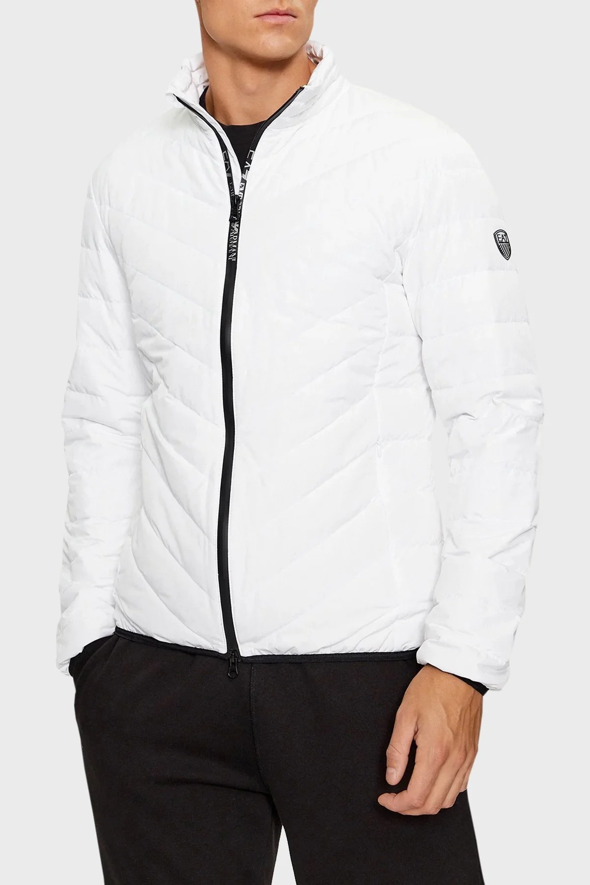 EA7 Regular Fit % 100 Kuş Tüyü Dolgulu Erkek Mont 8NPB13 PNE1Z 1100 BEYAZ - 1